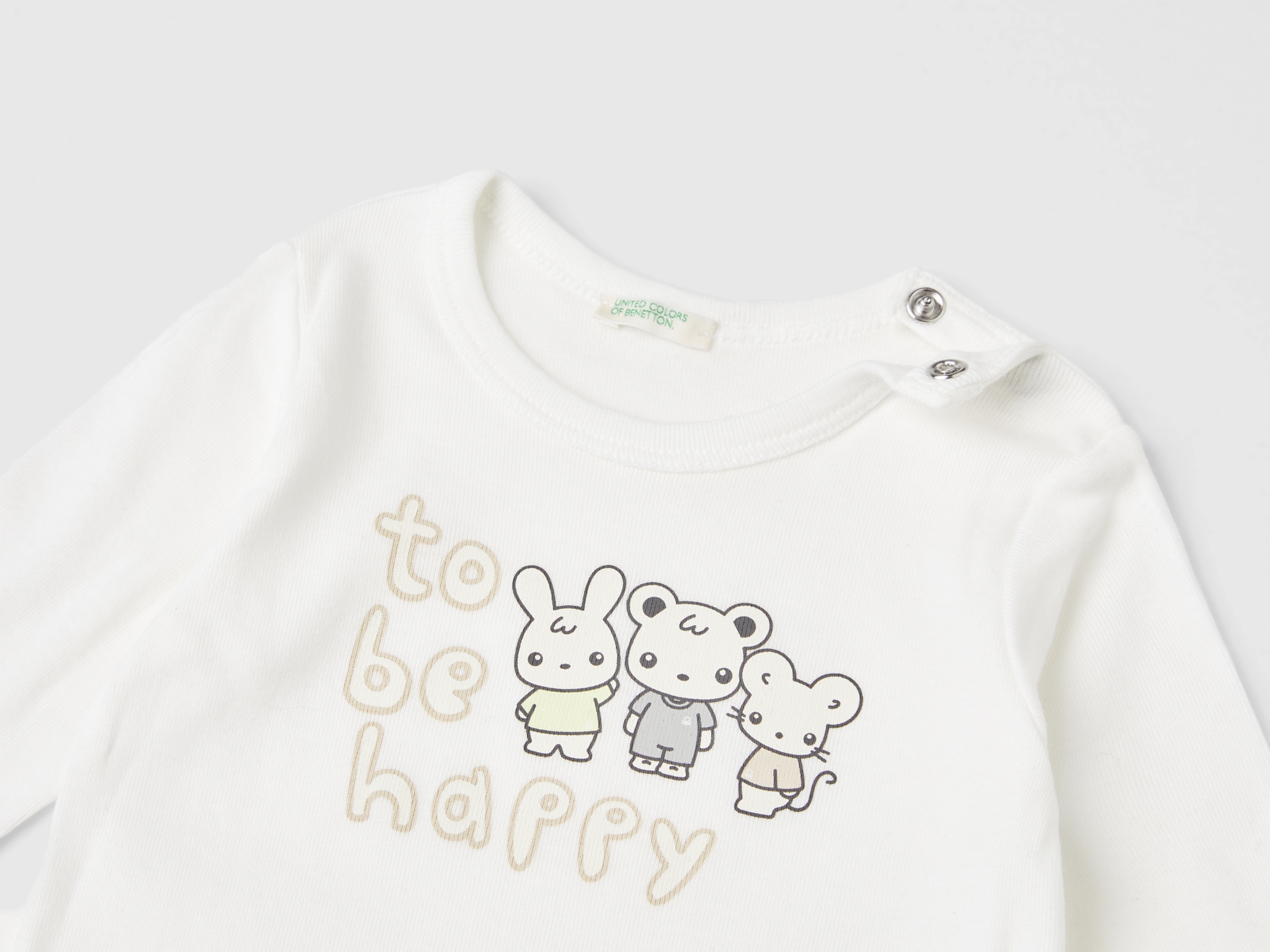 T-shirt à manches longues en 100 % coton bio – Image 3