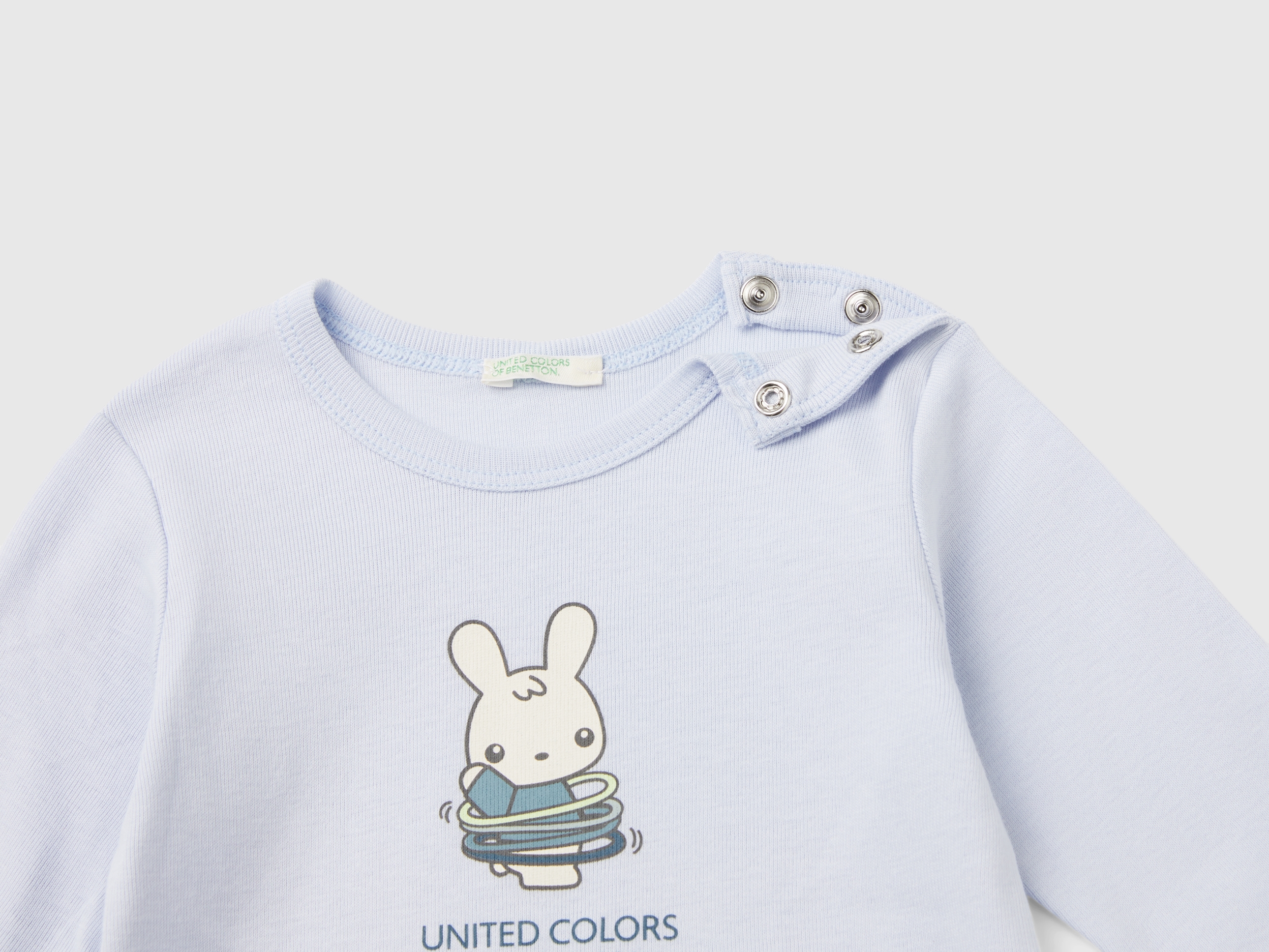 T-shirt à manches longues en 100 % coton bio – Image 3