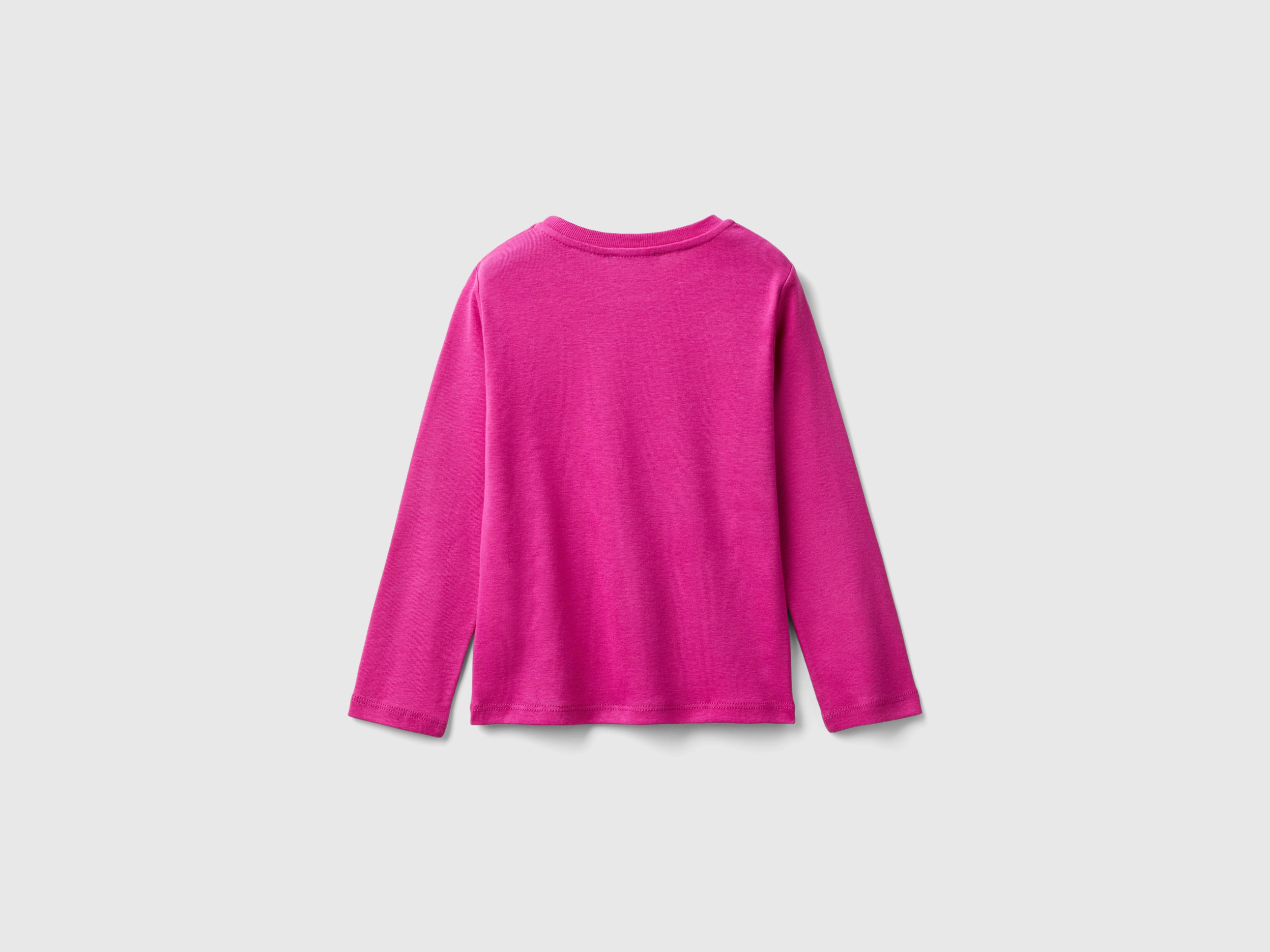 T-shirt à imprimé pailleté en coton bio – Image 2
