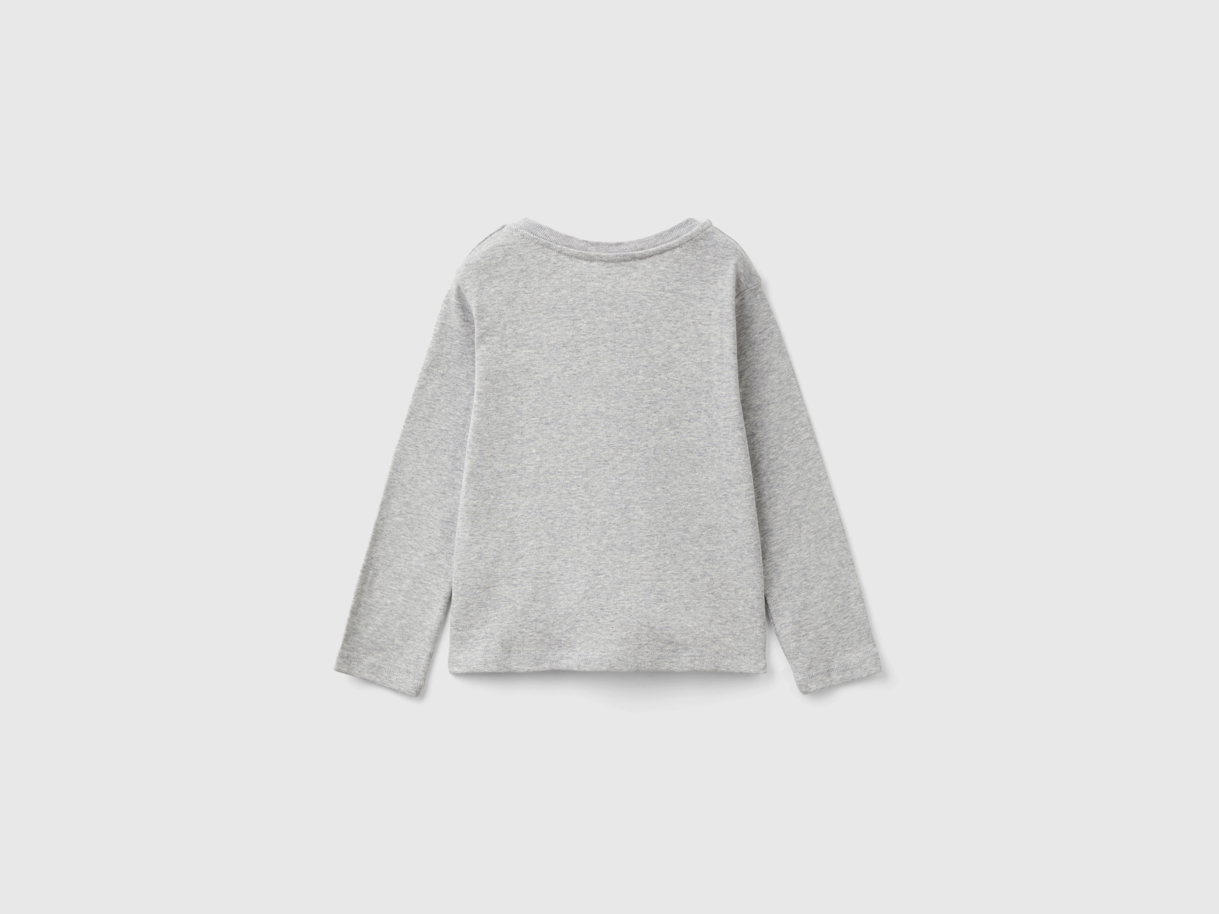 T-shirt à imprimé pailleté en coton bio – Image 2