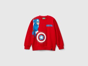 Sweat-shirt rouge ©Marvel Captain America Sweat-shirt rouge ©Marvel Captain America