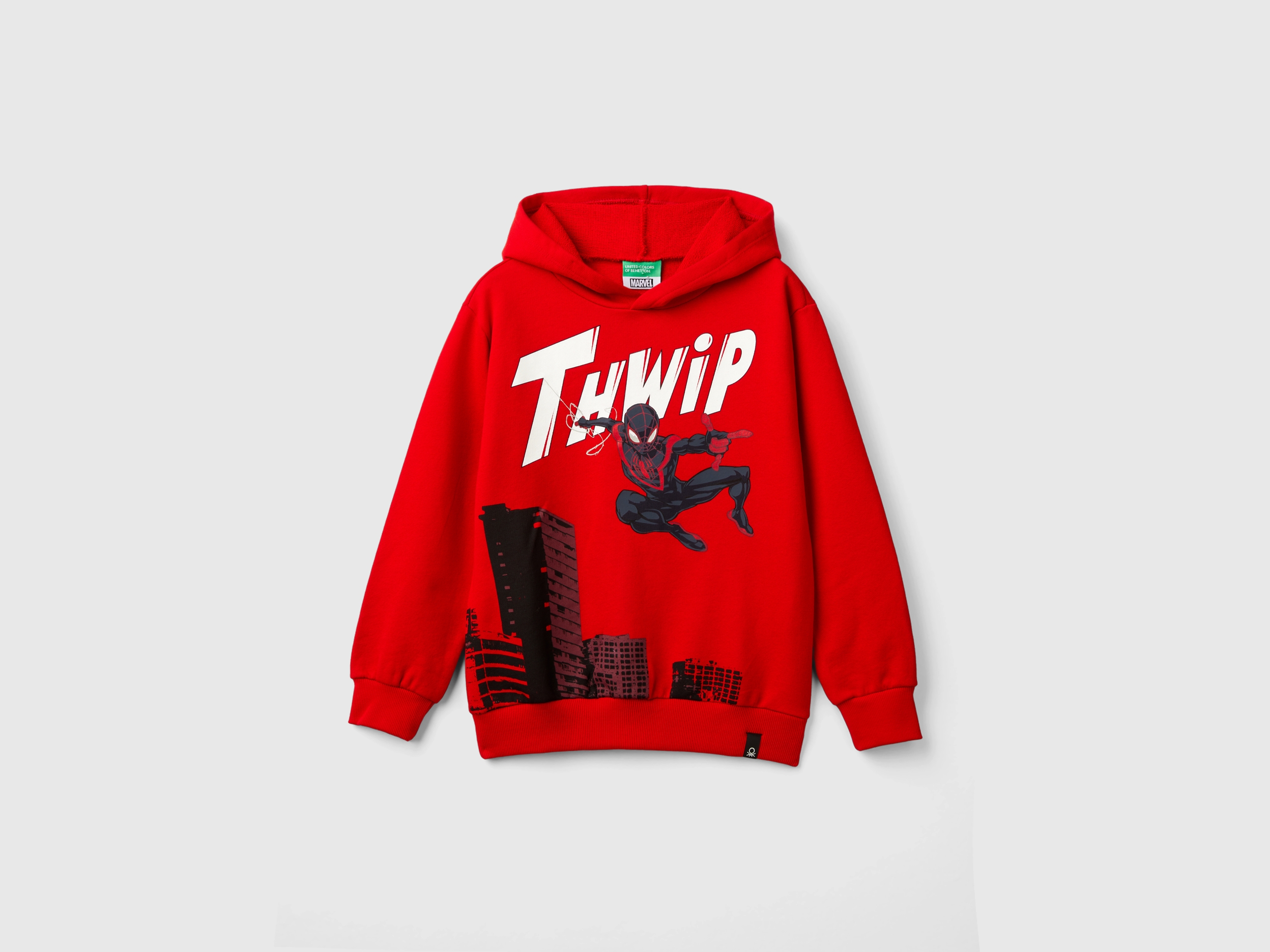 Sweat-shirt rouge à capuche ©Marvel Spiderman Sweat-shirt rouge à capuche ©Marvel Spiderman