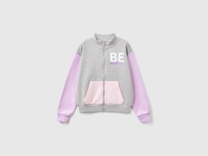 Sweat zippé à col Sweat zippé à col