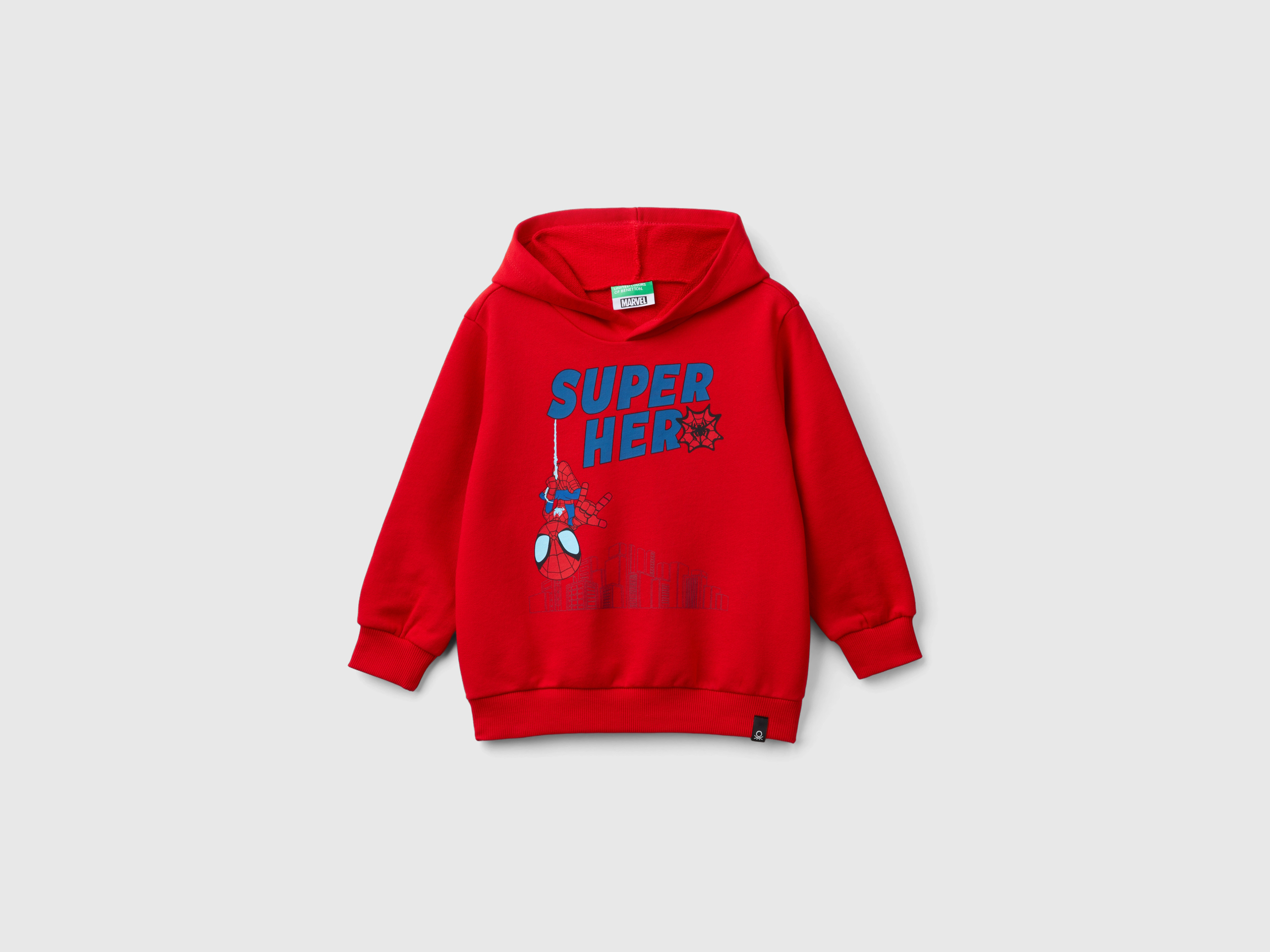 Sweat-shirt rouge à capuche ©Marvel Spiderman Sweat-shirt rouge à capuche ©Marvel Spiderman