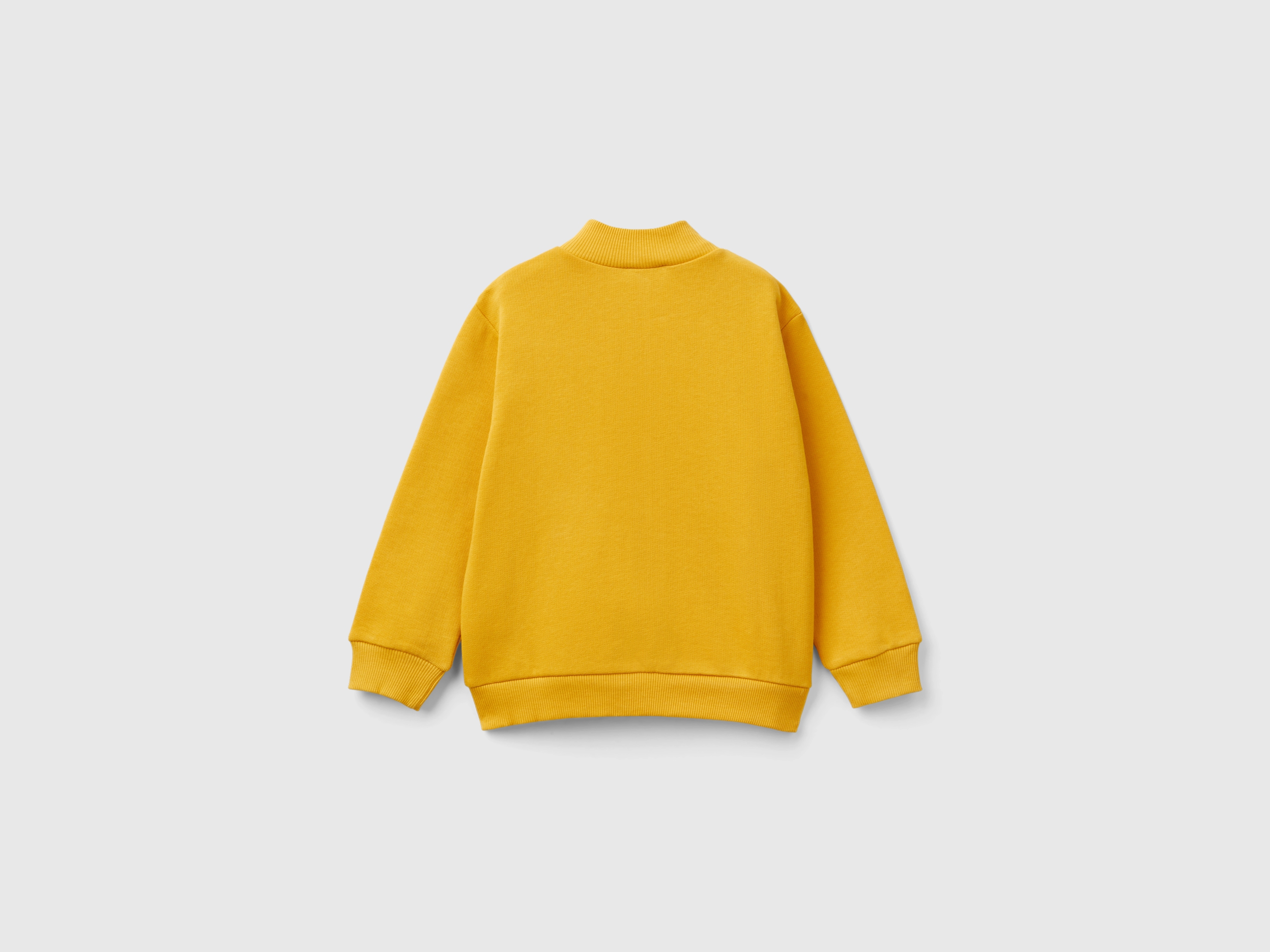 Sweat zippé en coton bio – Image 2