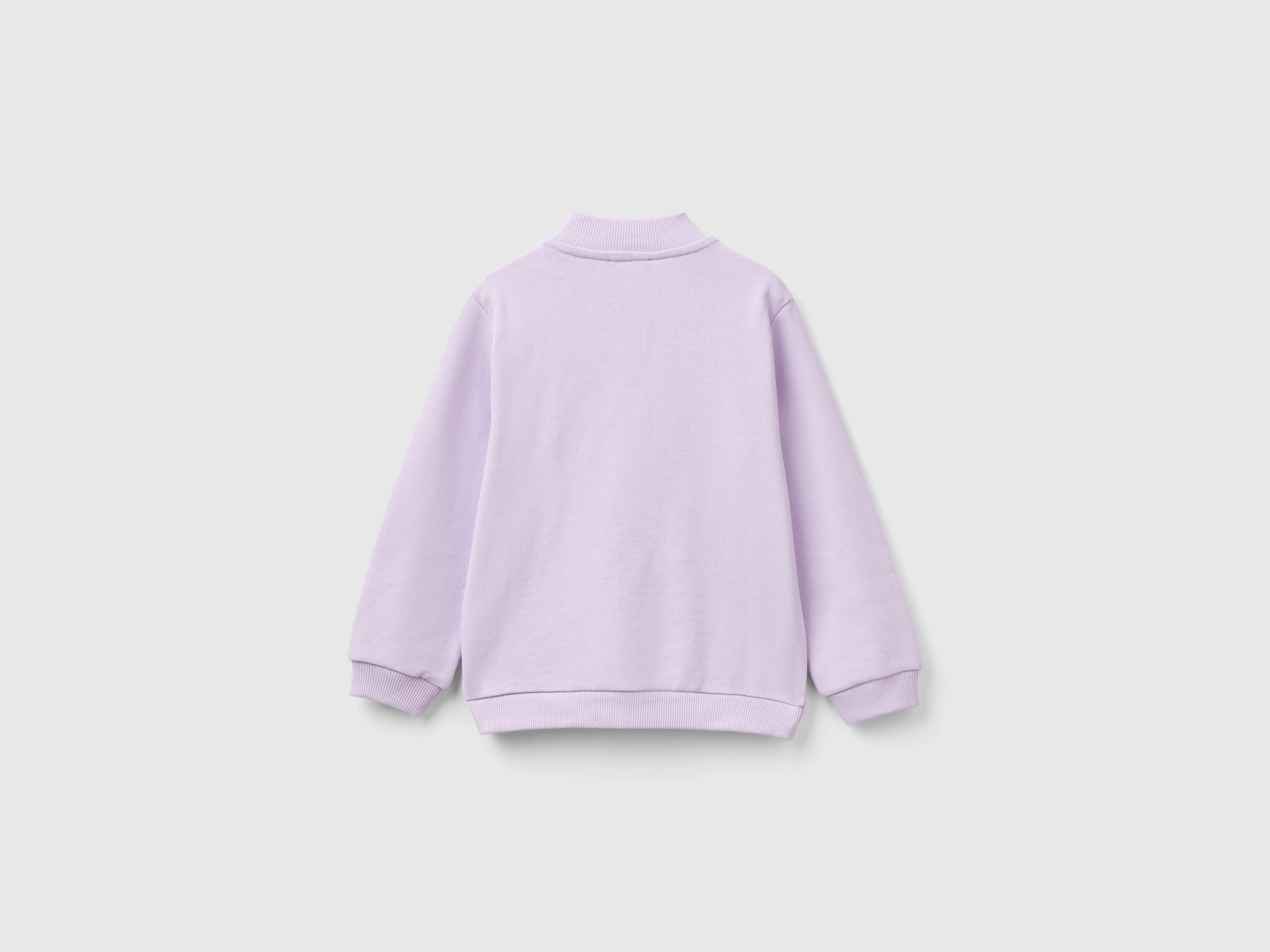 Sweat zippé en coton bio – Image 2