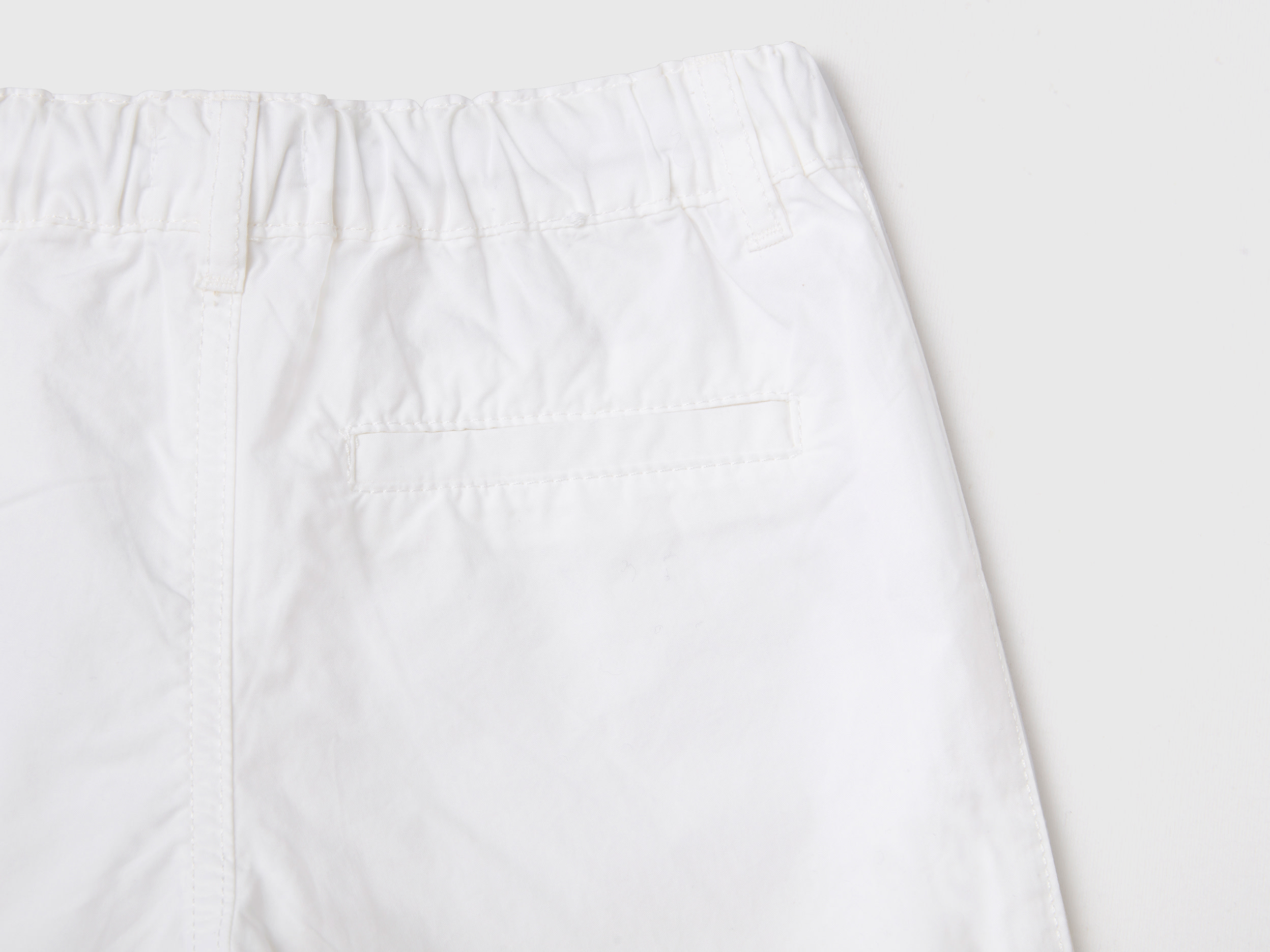 Short 100 % coton à cordon de serrage – Image 2