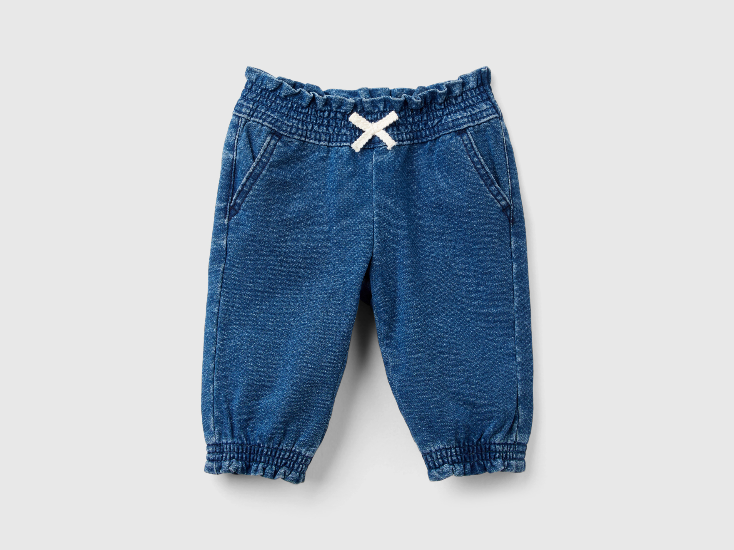 Pantalon en molleton effet denim Pantalon en molleton effet denim