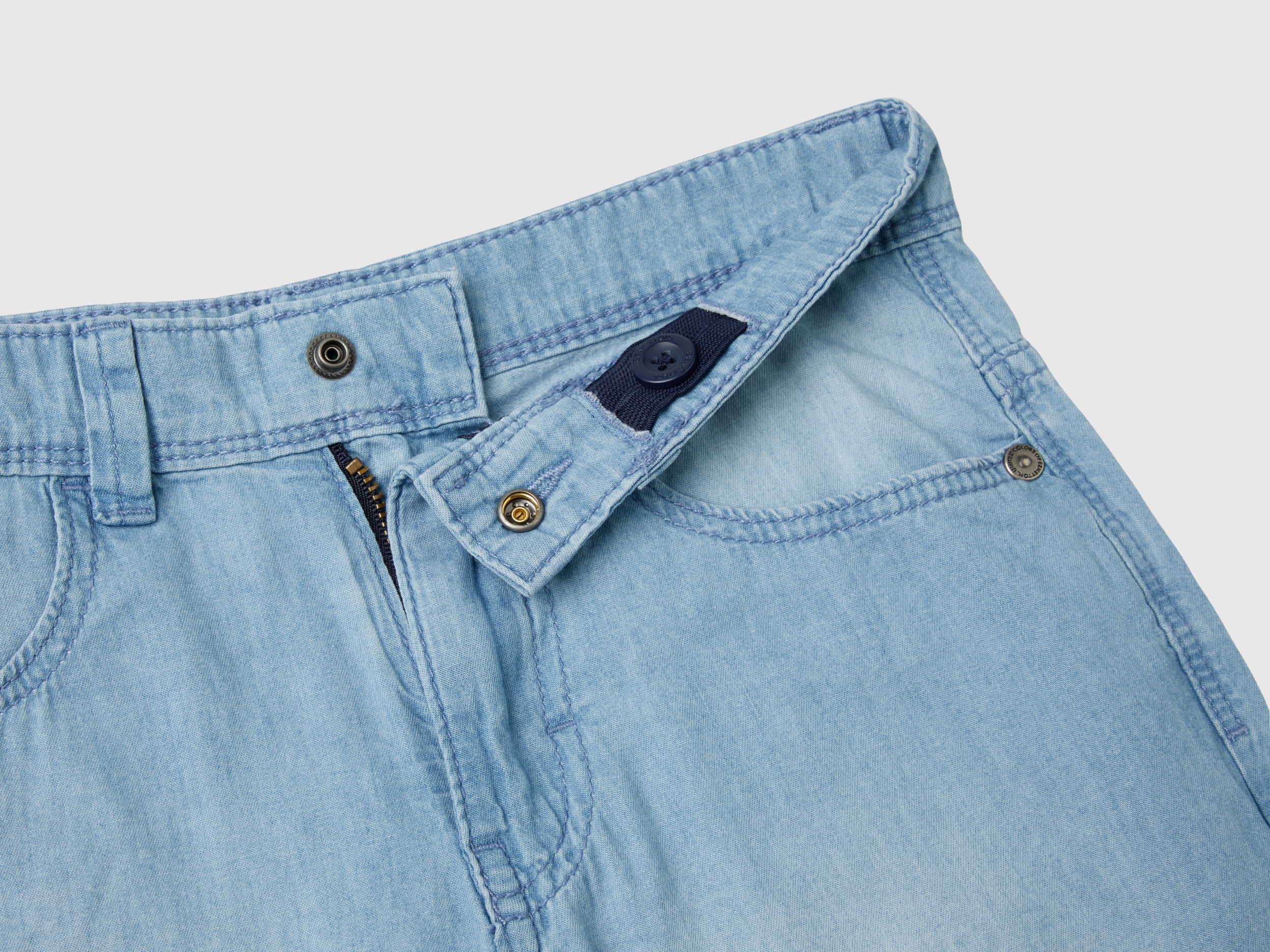 Bermuda en chambray – Image 3