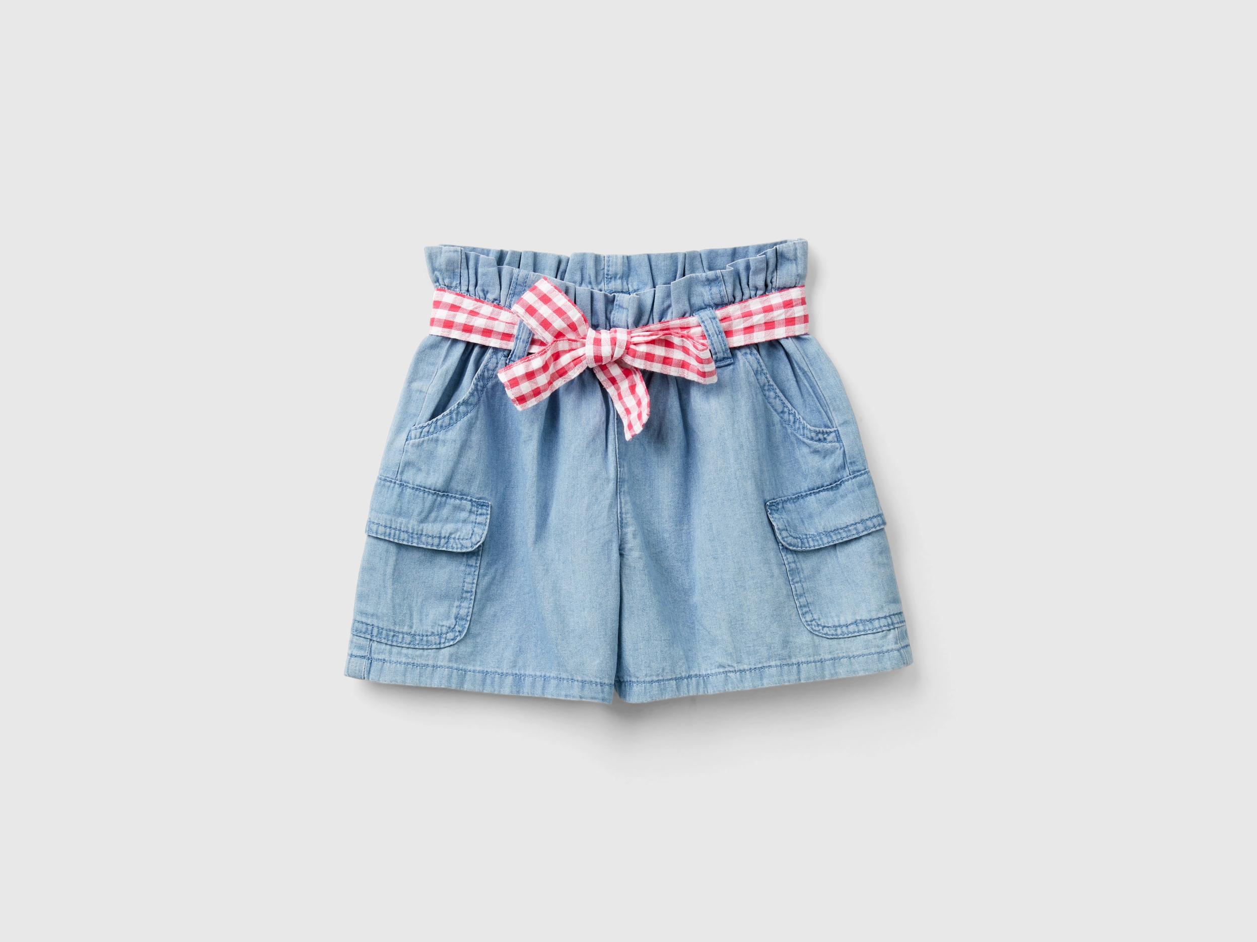 Short paperbag en chambray Short paperbag en chambray