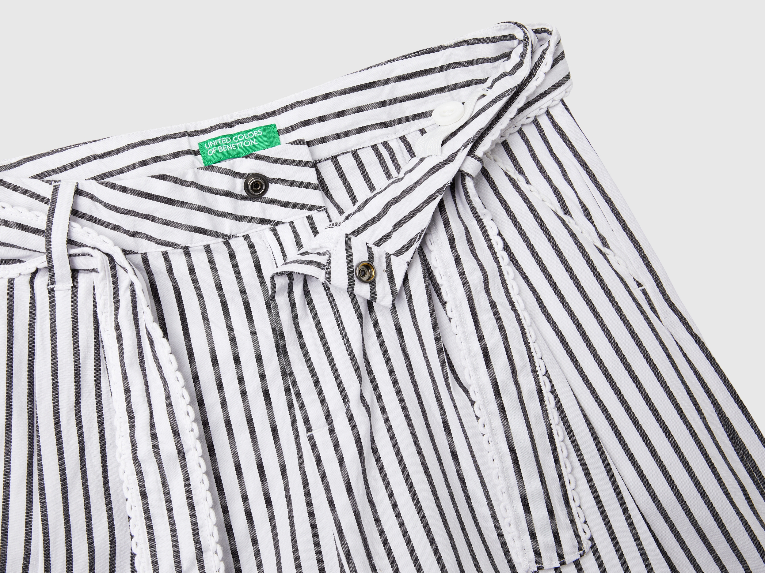 Pantalon palazzo à rayures – Image 2