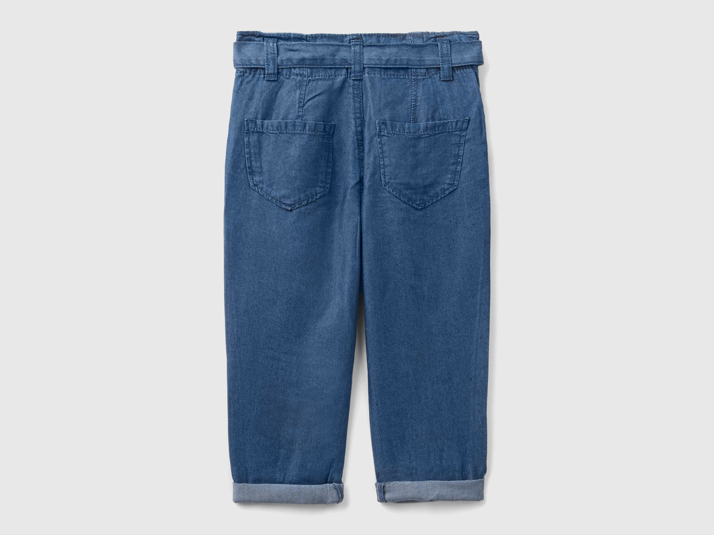 Pantalon paperbag avec ceinture – Image 2