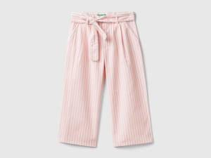Pantalon palazzo à rayures Pantalon palazzo à rayures