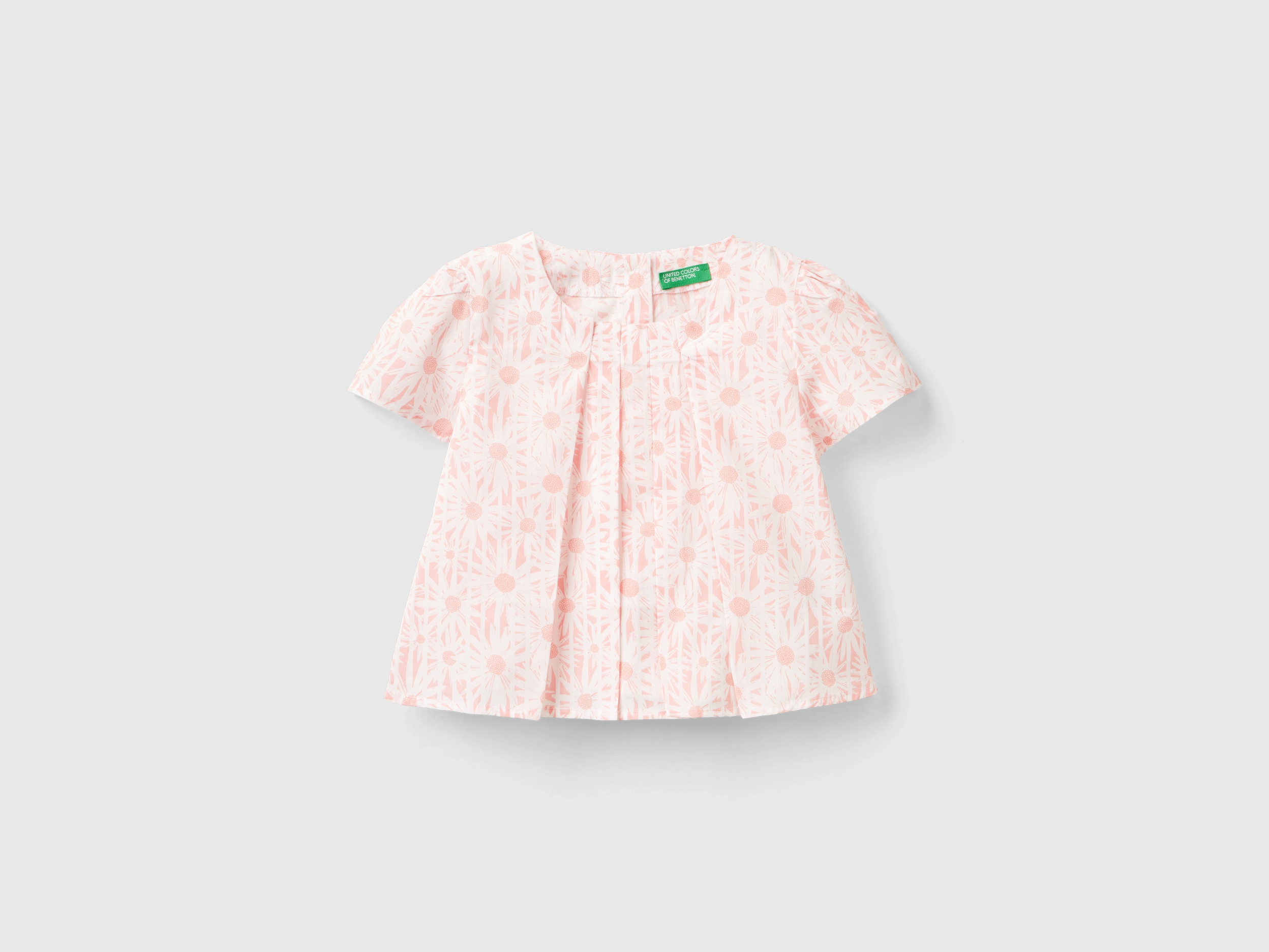 Blouse à fleurs et rayures Blouse à fleurs et rayures