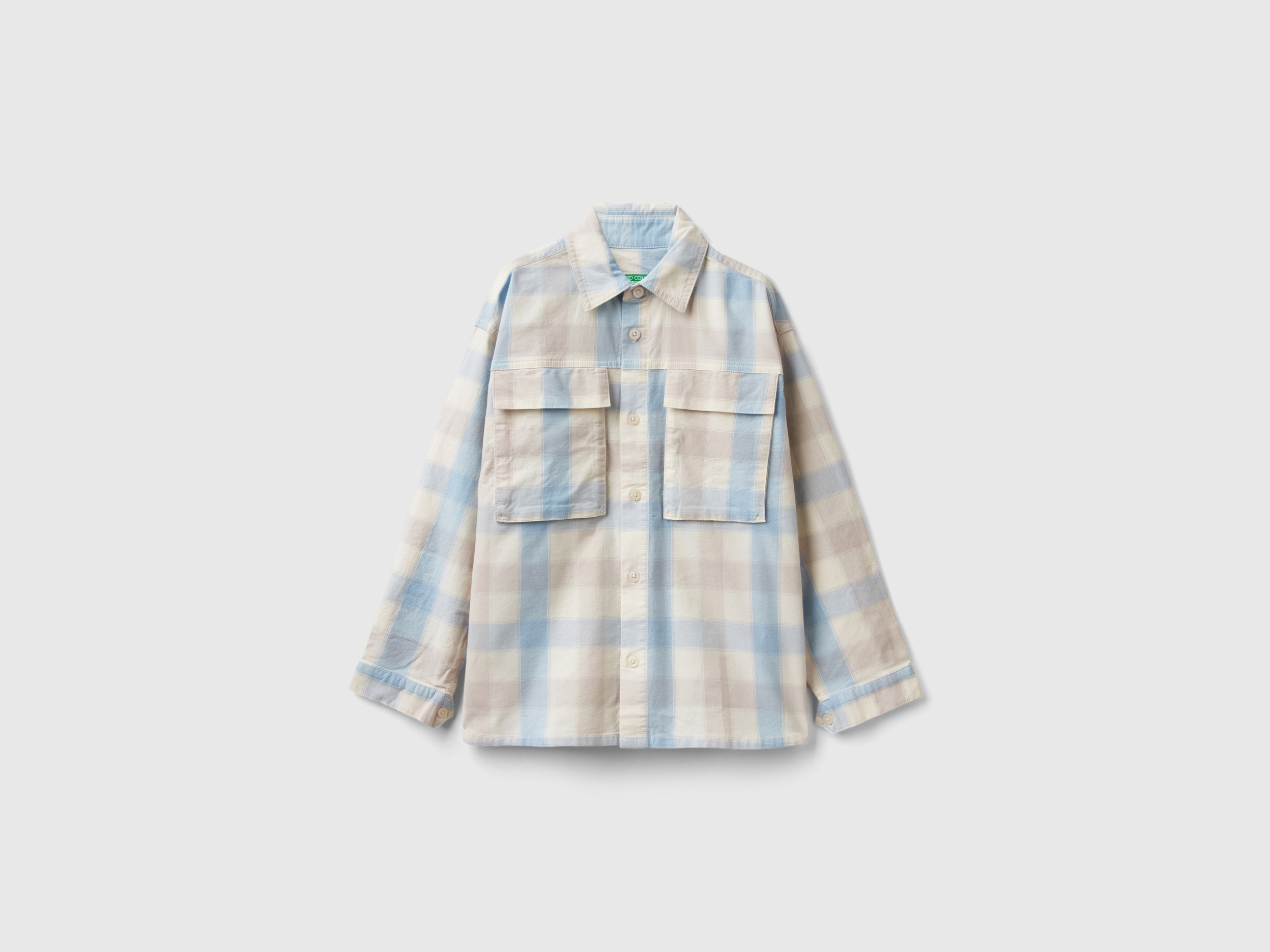 Chemise à carreaux en coton stretch Chemise à carreaux en coton stretch
