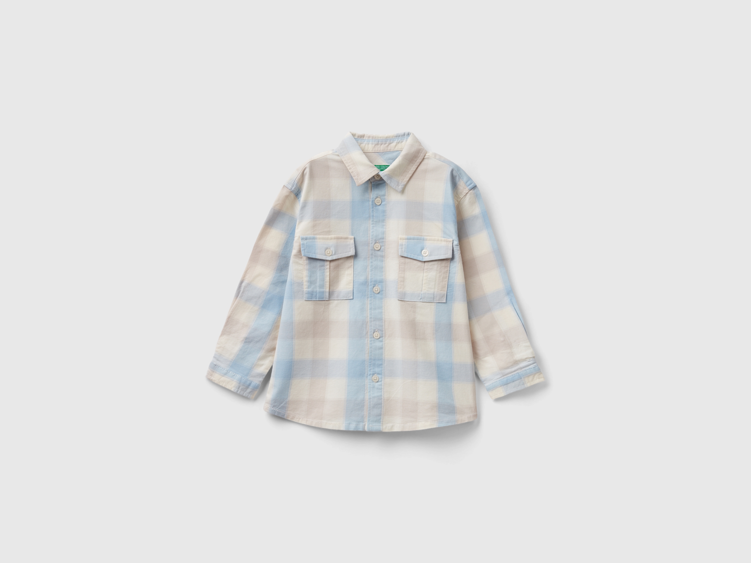 Chemise à carreaux en coton stretch Chemise à carreaux en coton stretch