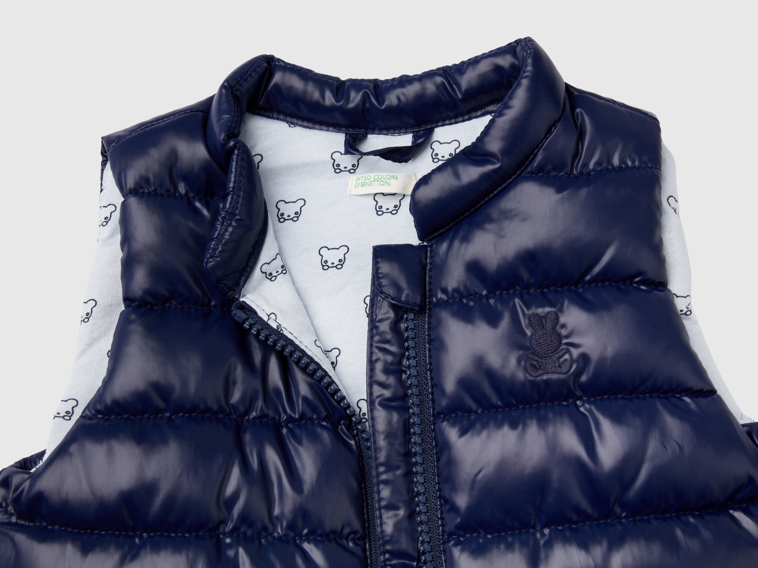 Veste sans manches rembourrée en tissu technique – Image 2