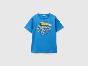 T-shirt à imprimé en gomme T-shirt à imprimé en gomme