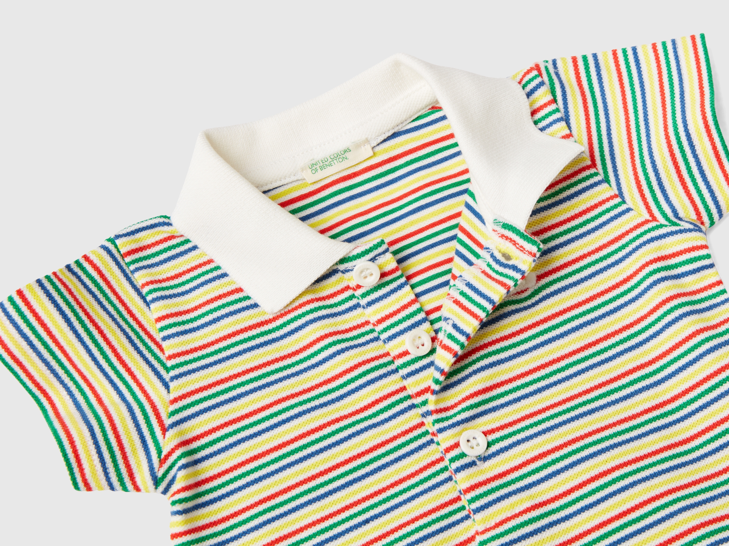 Body polo en coton extensible – Image 2