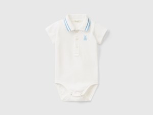 Body polo en coton bio Body polo en coton bio
