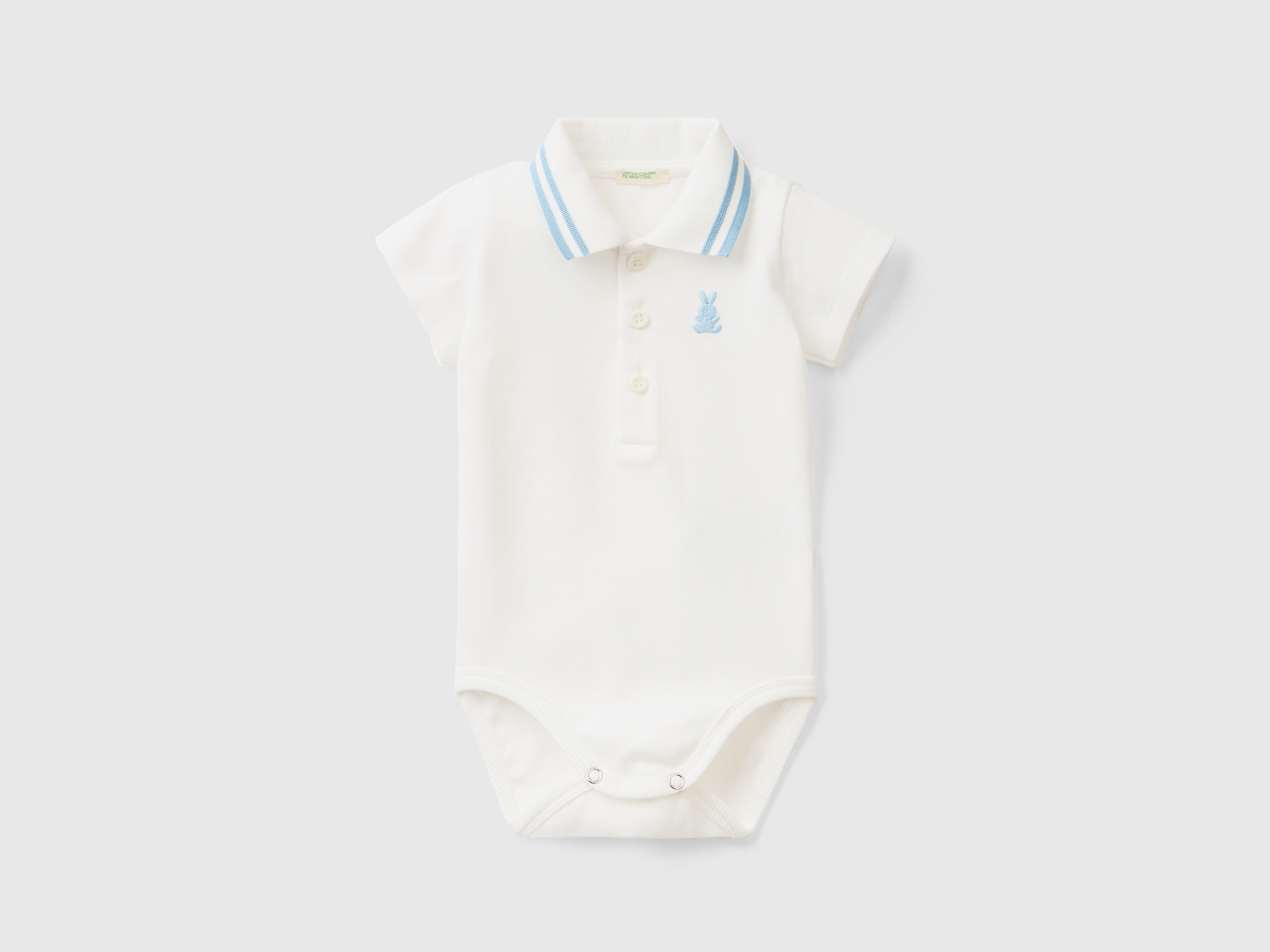 Body polo en coton bio Body polo en coton bio