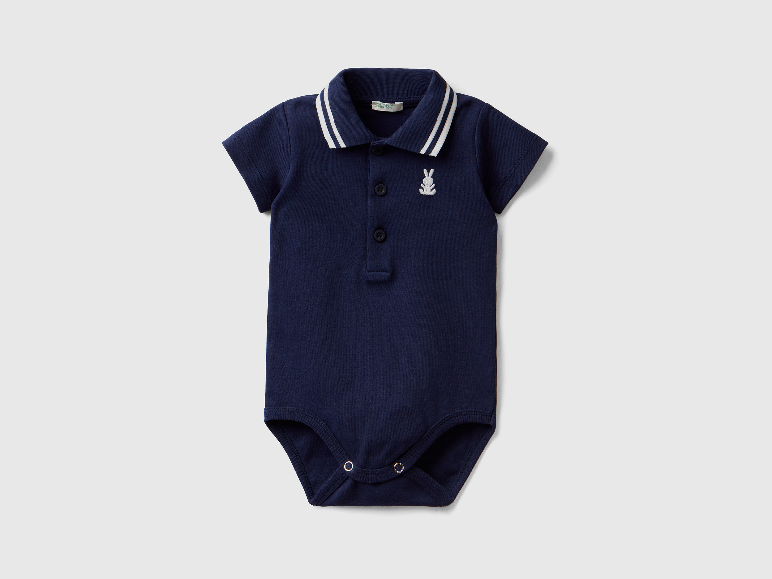 Body polo en coton bio Body polo en coton bio