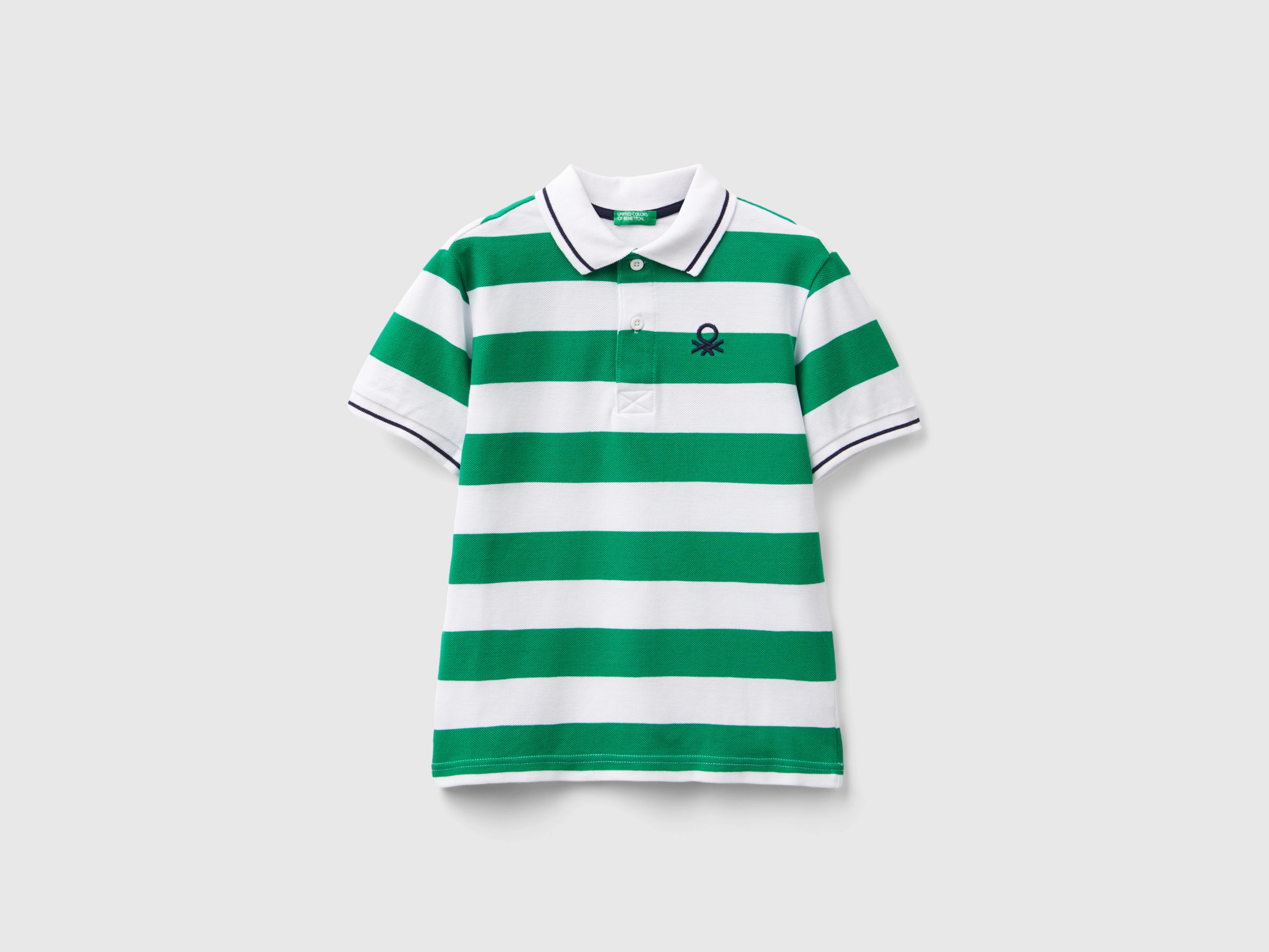 Polo rayé à manches courtes Polo rayé à manches courtes