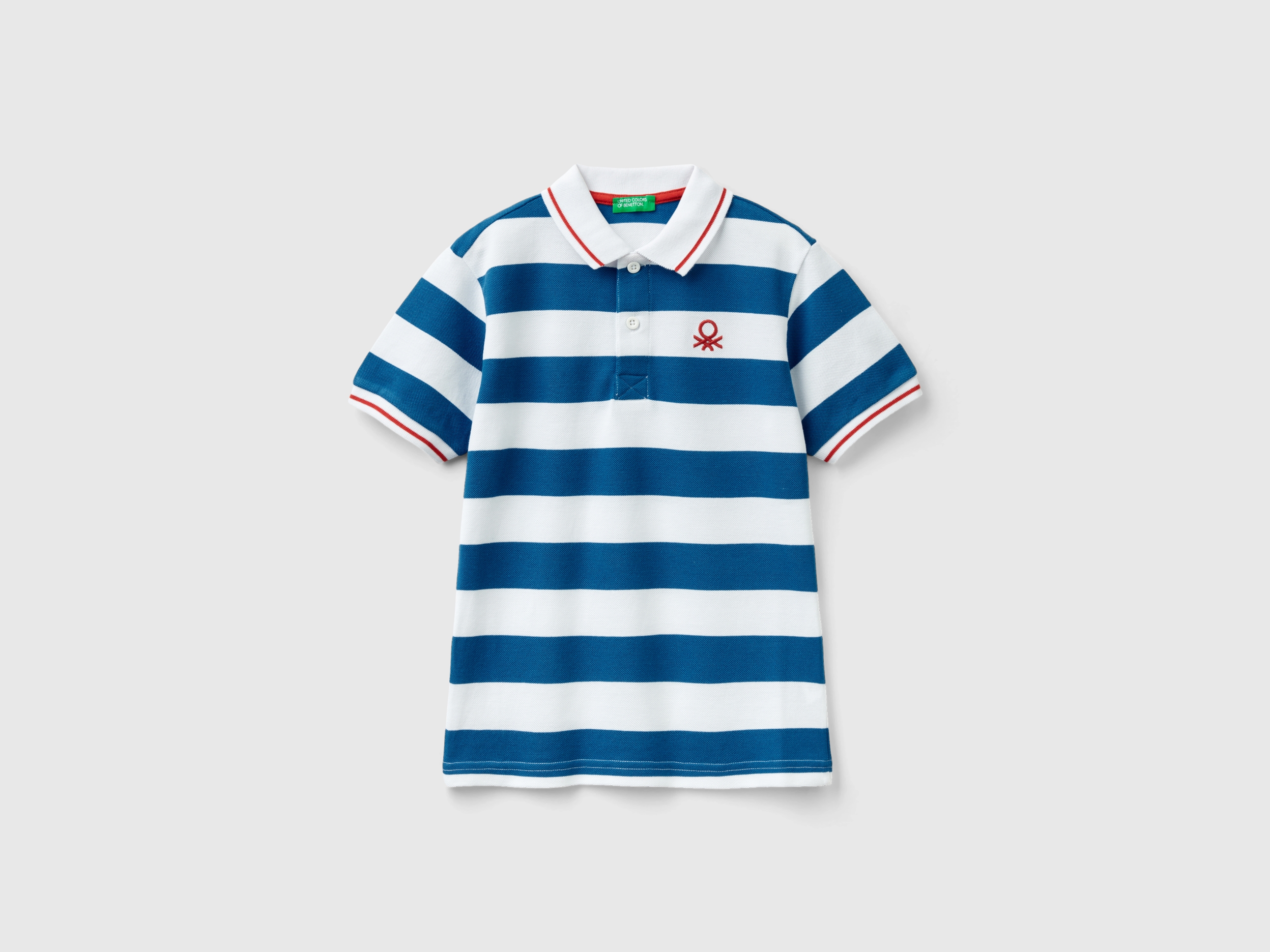 Polo rayé à manches courtes Polo rayé à manches courtes