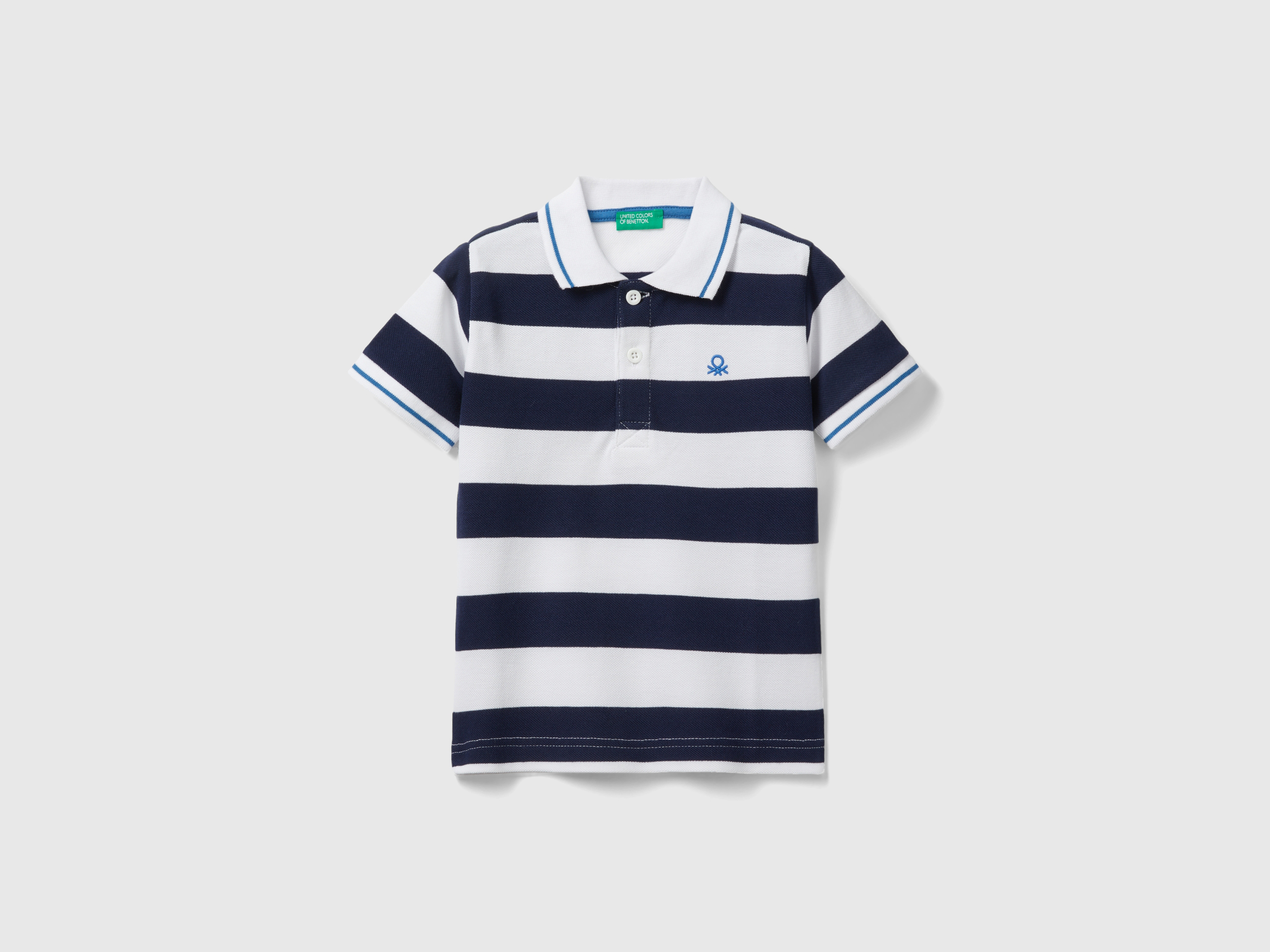 Polo rayé à manches courtes Polo rayé à manches courtes