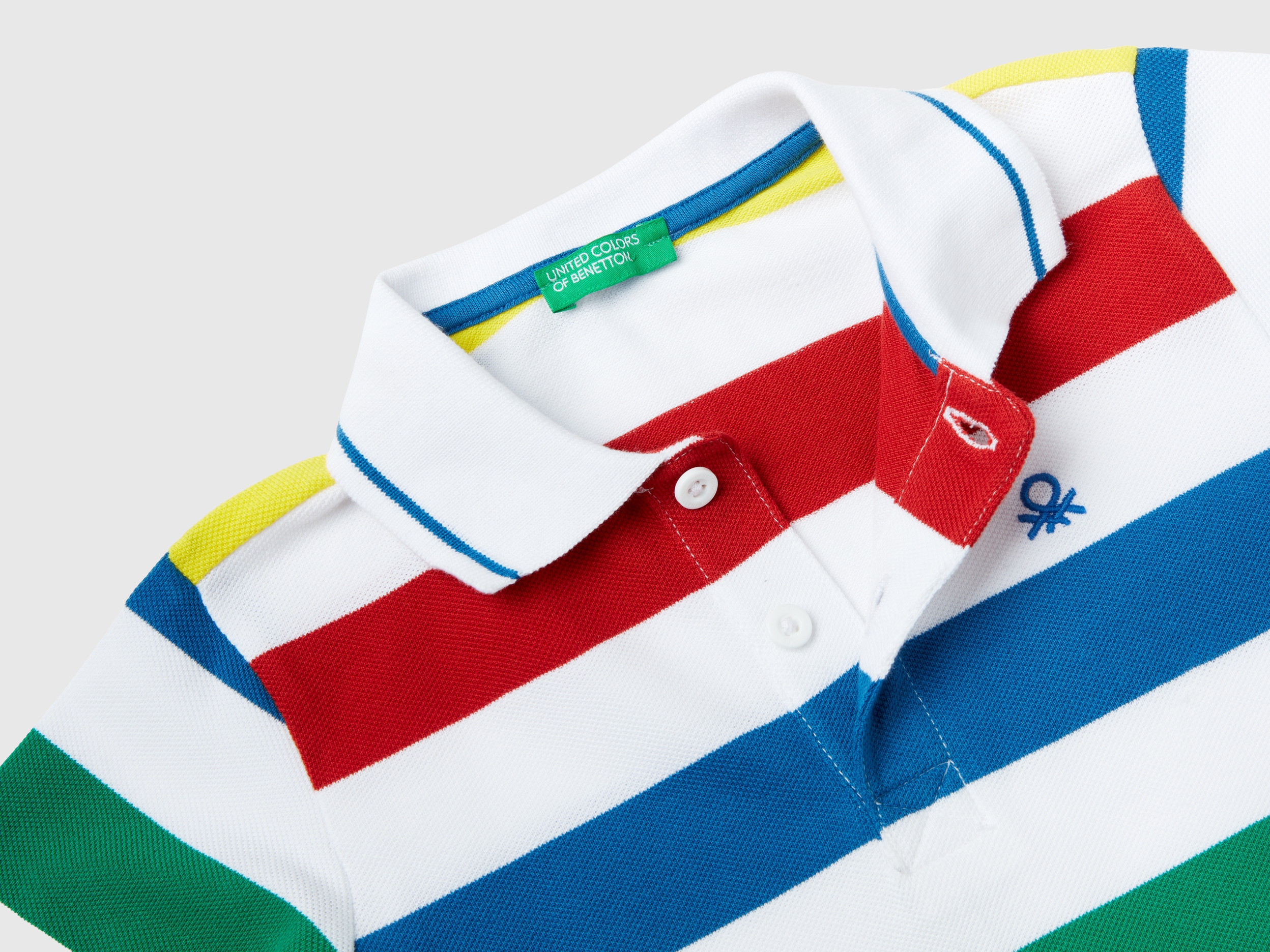 Polo rayé à manches courtes – Image 2