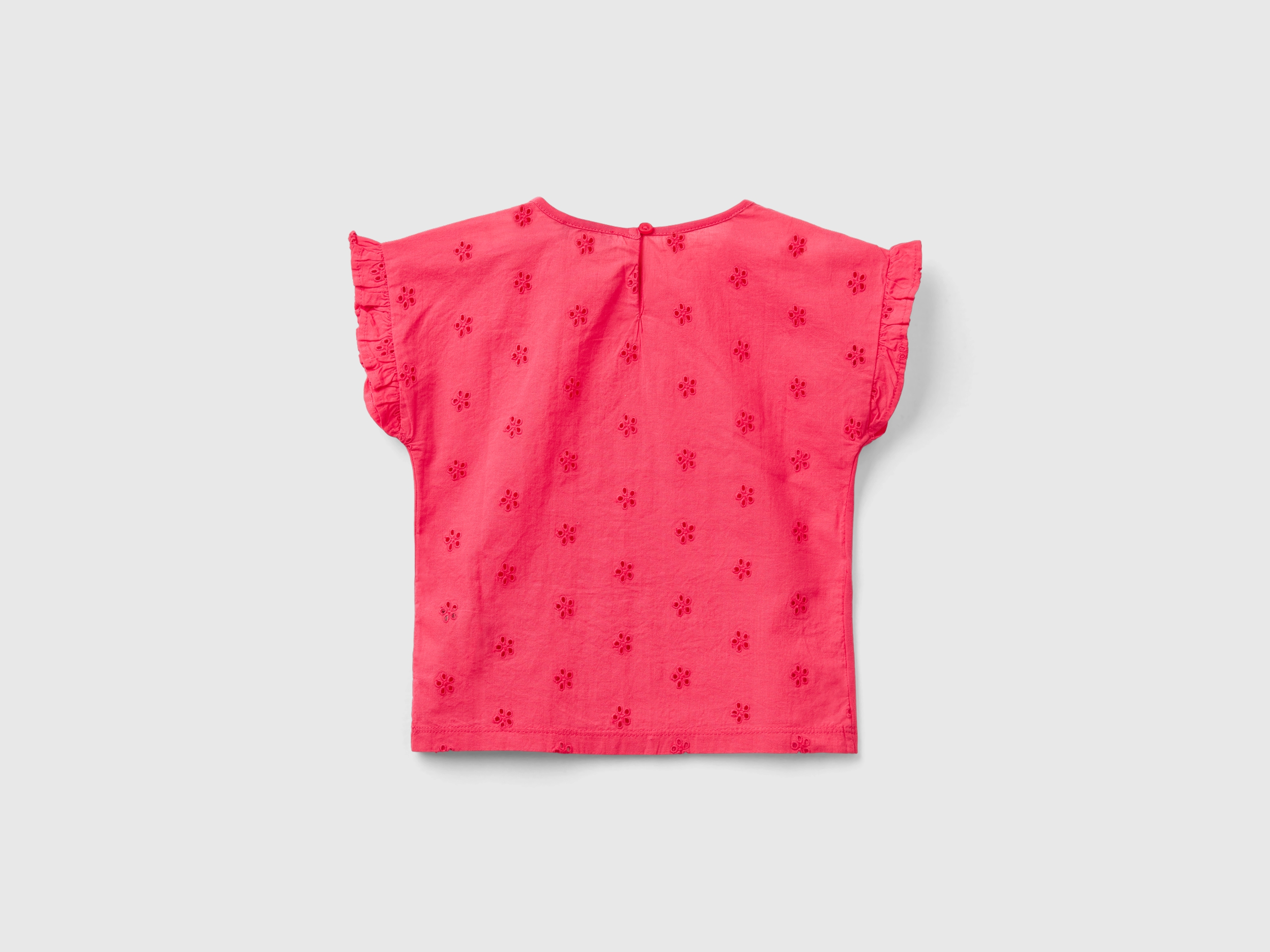 T-shirt ruché à broderies anglaises – Image 2