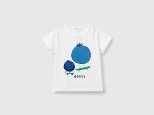 T-shirt à imprimé et broderie T-shirt à imprimé et broderie