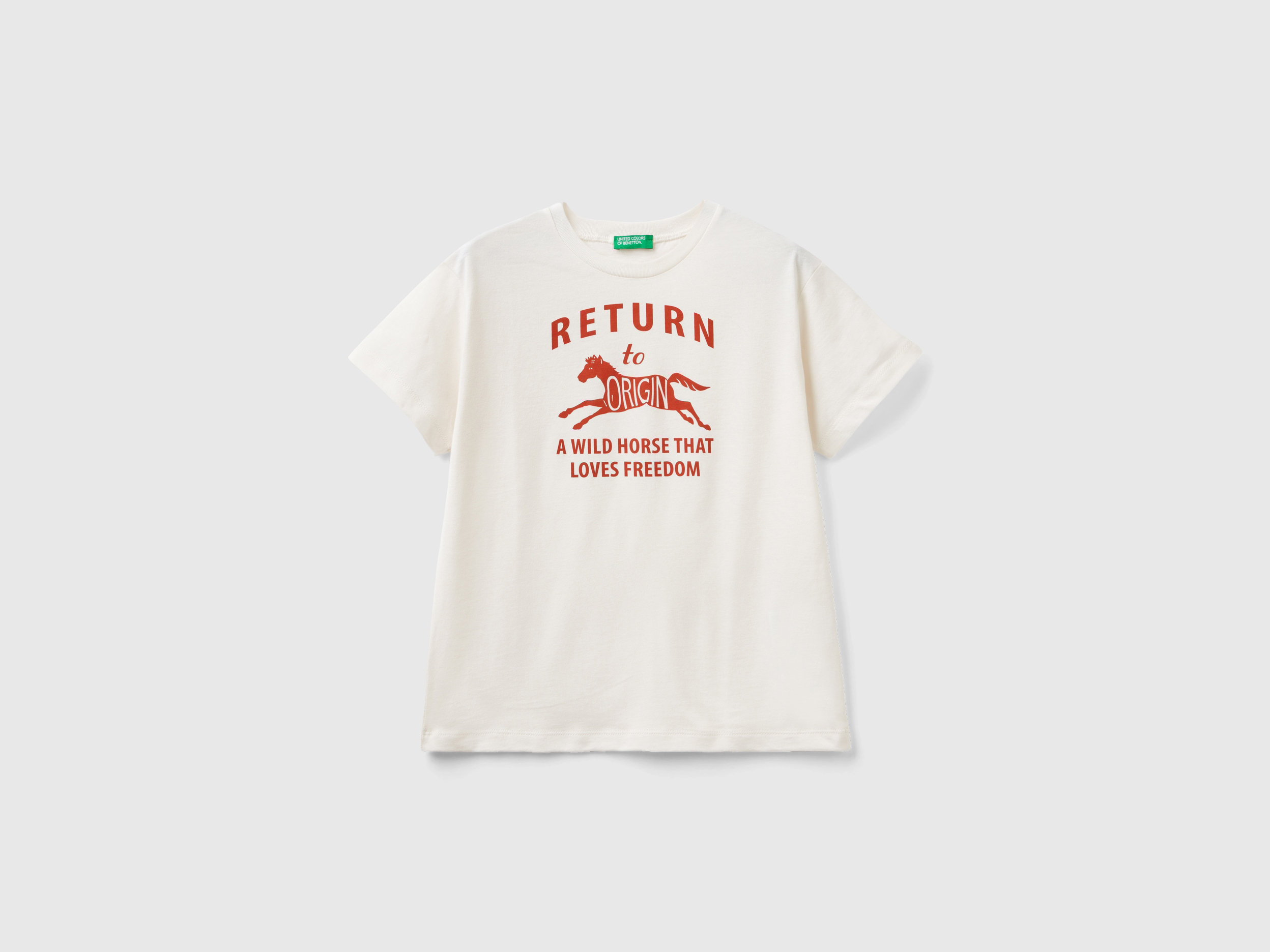 T-shirt en coton bio à imprimé T-shirt en coton bio à imprimé