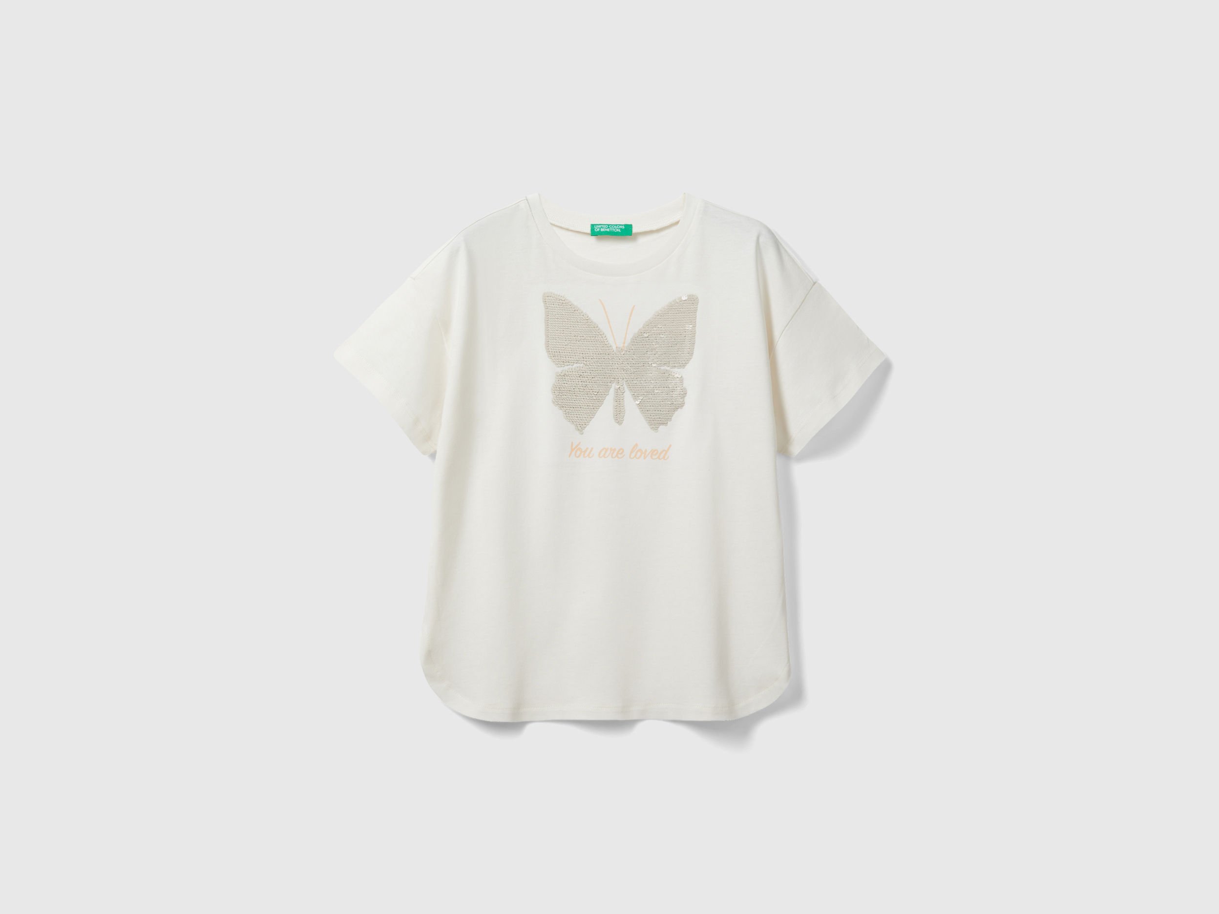 T-shirt à paillettes réversibles T-shirt à paillettes réversibles