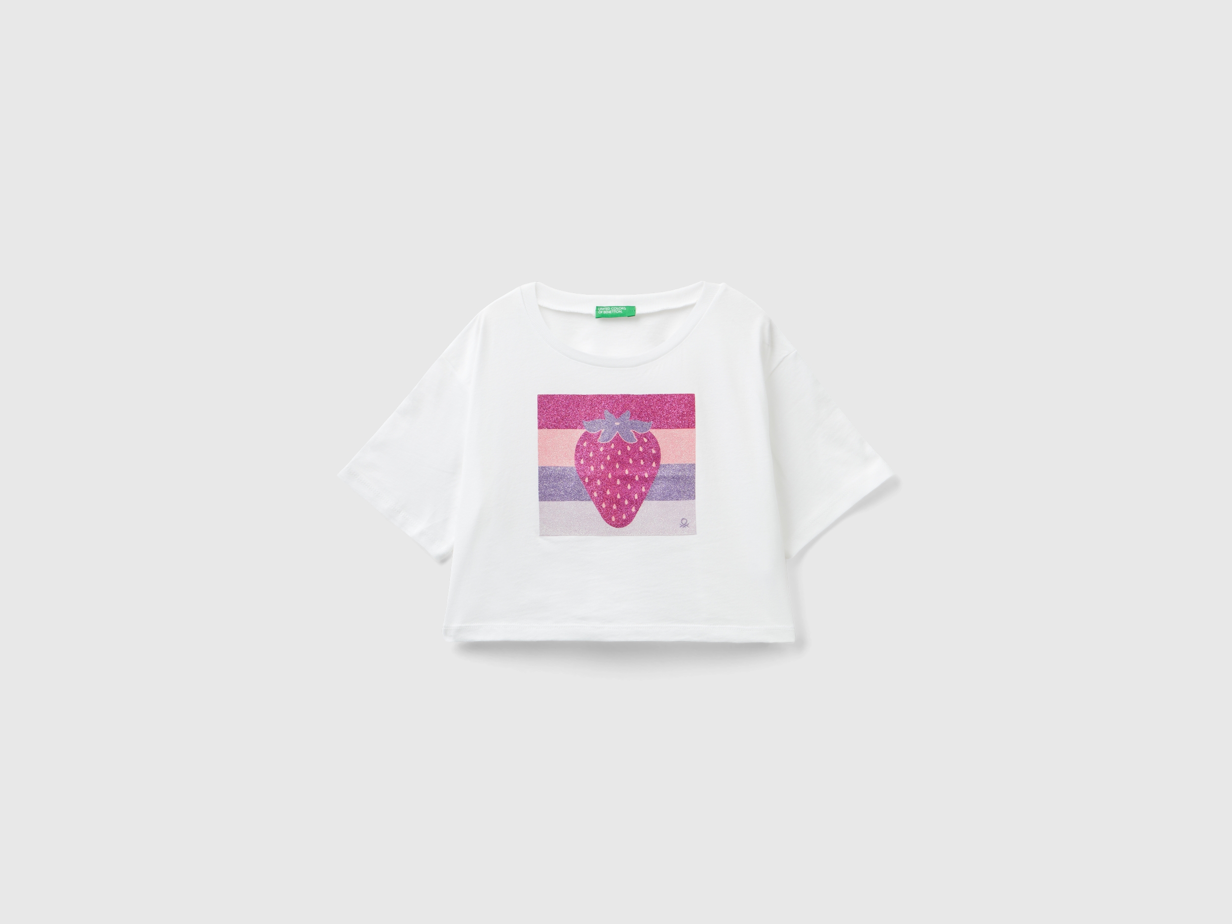 T-shirt à imprimé pailleté T-shirt à imprimé pailleté