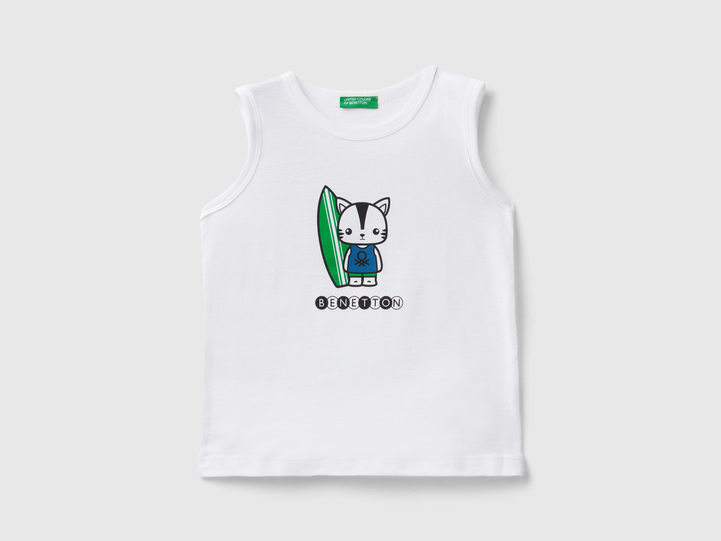 Débardeur en 100 % coton bio à logo Débardeur en 100 % coton bio à logo