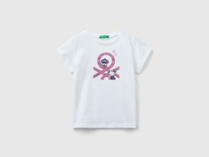 T-shirt en coton bio à imprimé T-shirt en coton bio à imprimé