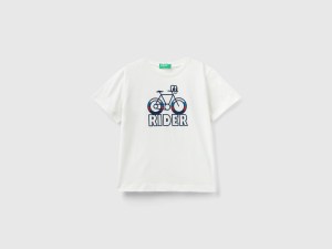 T-shirt en coton bio à imprimé T-shirt en coton bio à imprimé