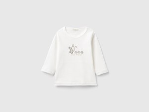 T-shirt à manches longues en 100 % coton bio T-shirt à manches longues en 100 % coton bio