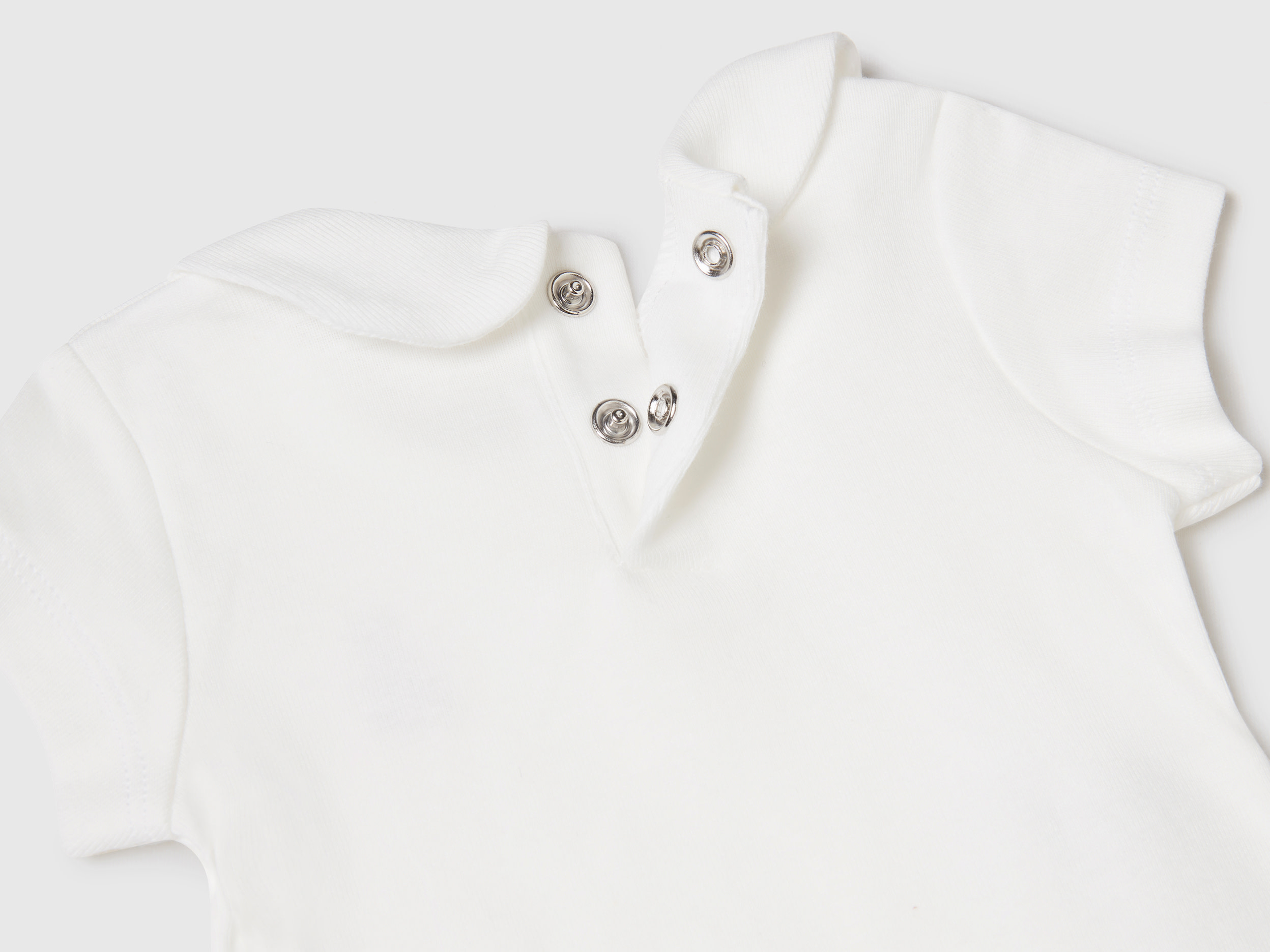 Body en coton bio à col – Image 2