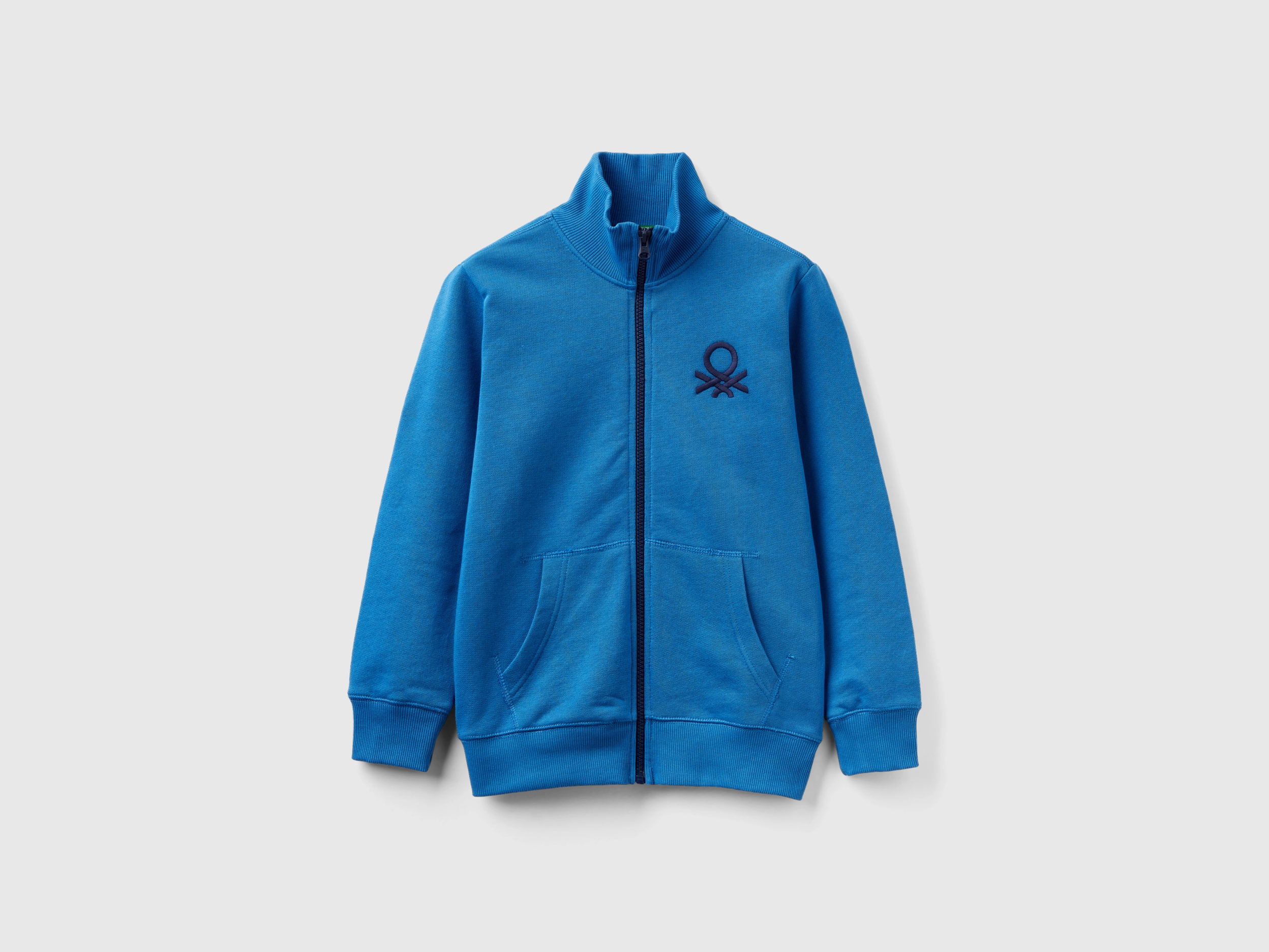 Sweat zippé en pur coton Sweat zippé en pur coton