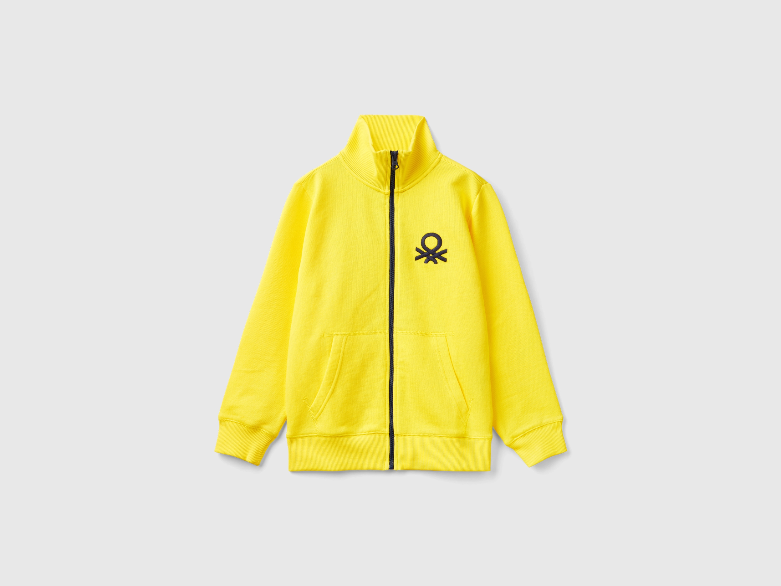 Sweat zippé en pur coton Sweat zippé en pur coton