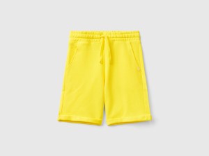 Bermuda en molleton de pur coton Bermuda en molleton de pur coton
