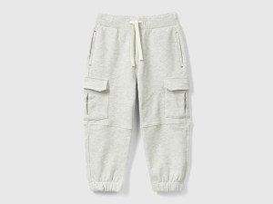 Pantalon cargo en molleton Pantalon cargo en molleton