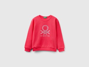 Sweat en 100 % coton bio à logo Sweat en 100 % coton bio à logo