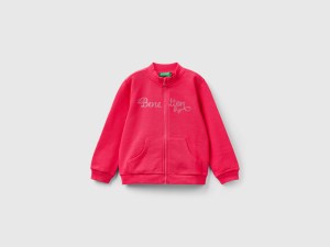 Sweat zippé en coton bio Sweat zippé en coton bio