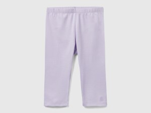 Legging longueur 3/4 en coton extensible Legging longueur 3/4 en coton extensible