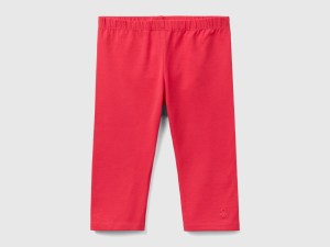 Legging longueur 3/4 en coton extensible Legging longueur 3/4 en coton extensible
