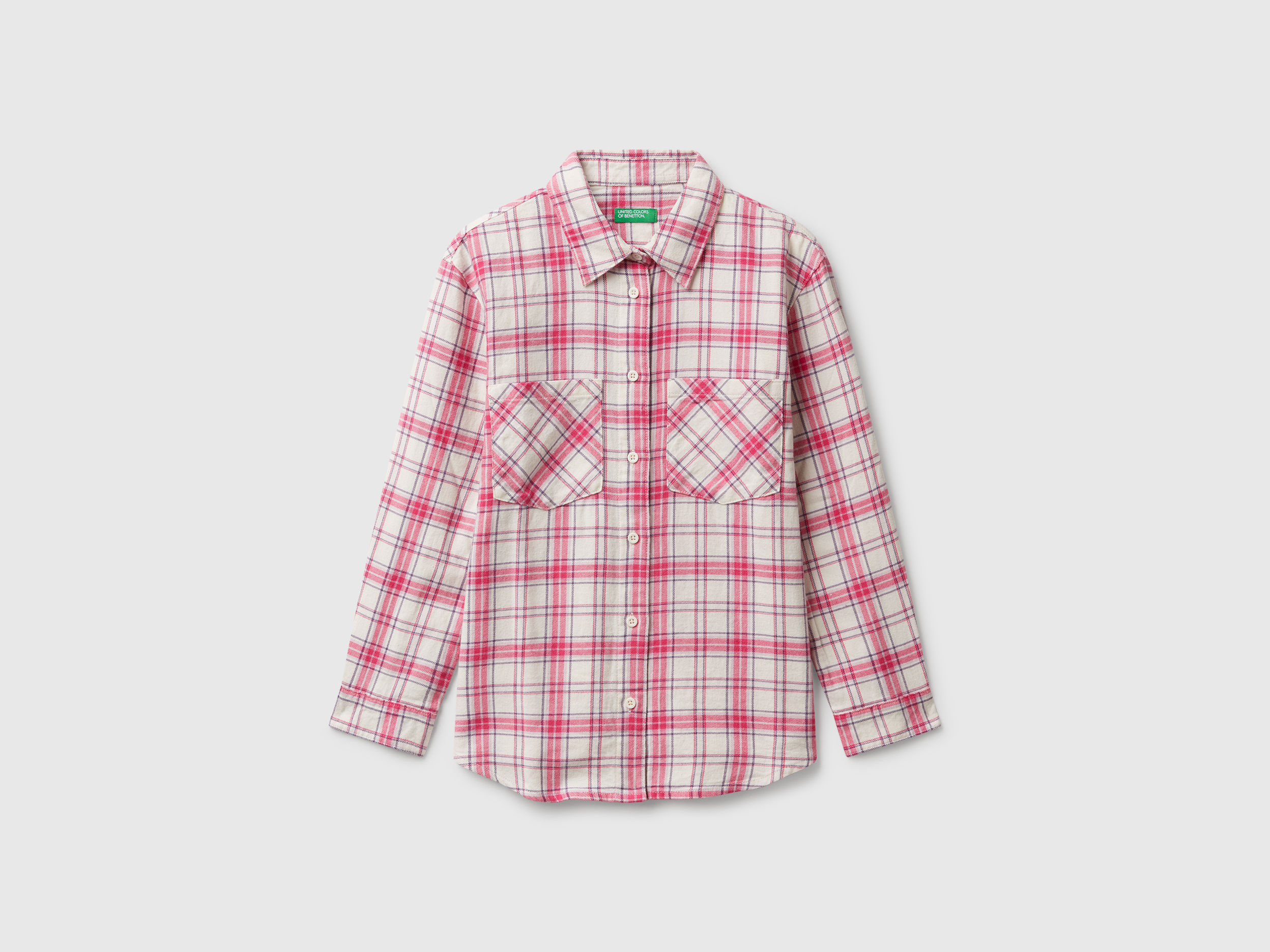 Chemise à carreaux avec poches Chemise à carreaux avec poches