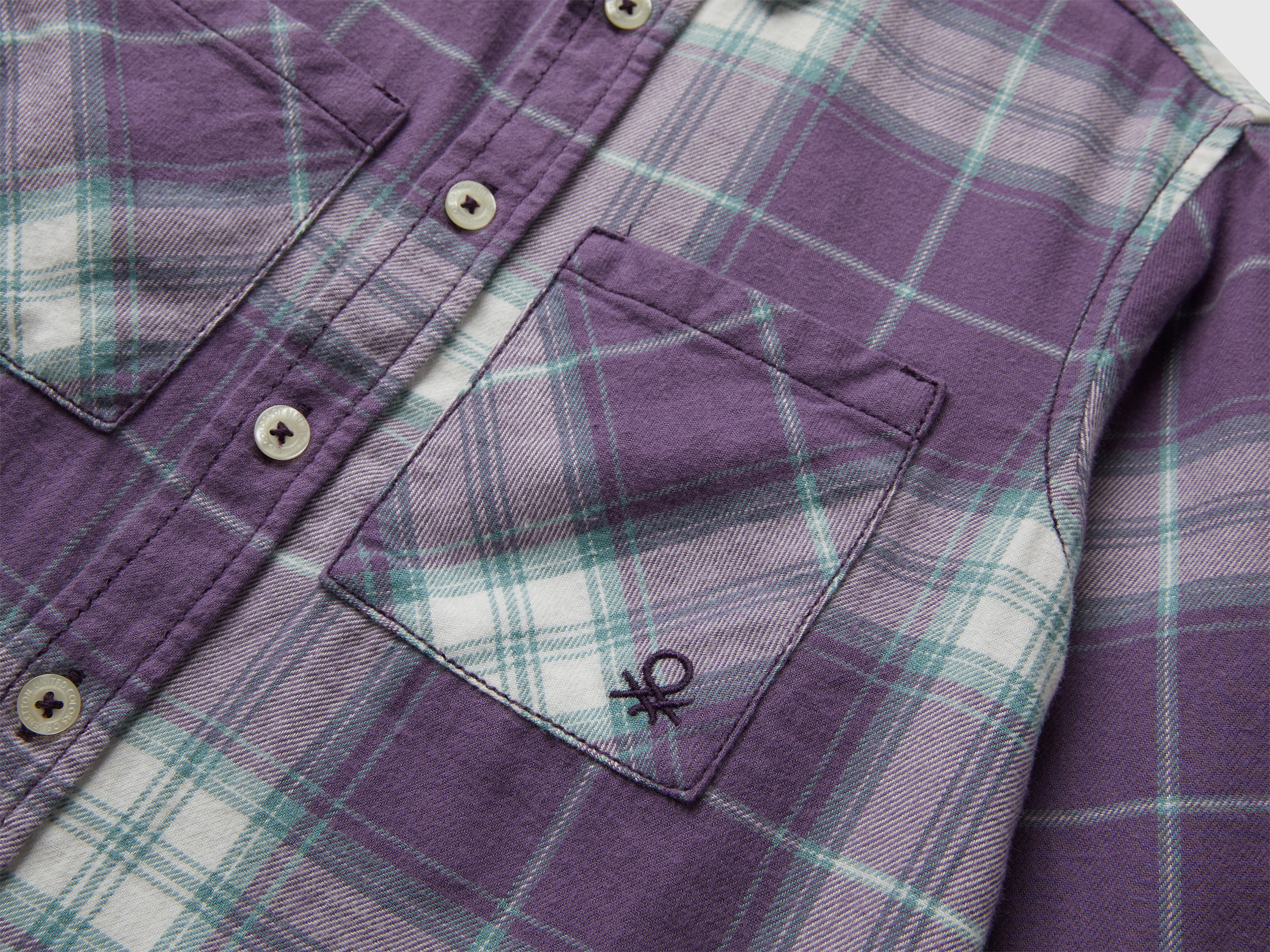 Chemise à carreaux 100% coton – Image 3